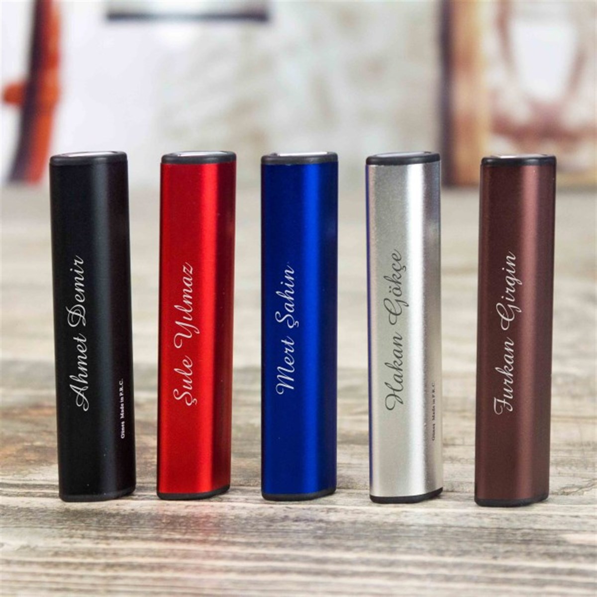 İsme Özel Usb Şarjlı Rezistanslı Metal Çakmak M1