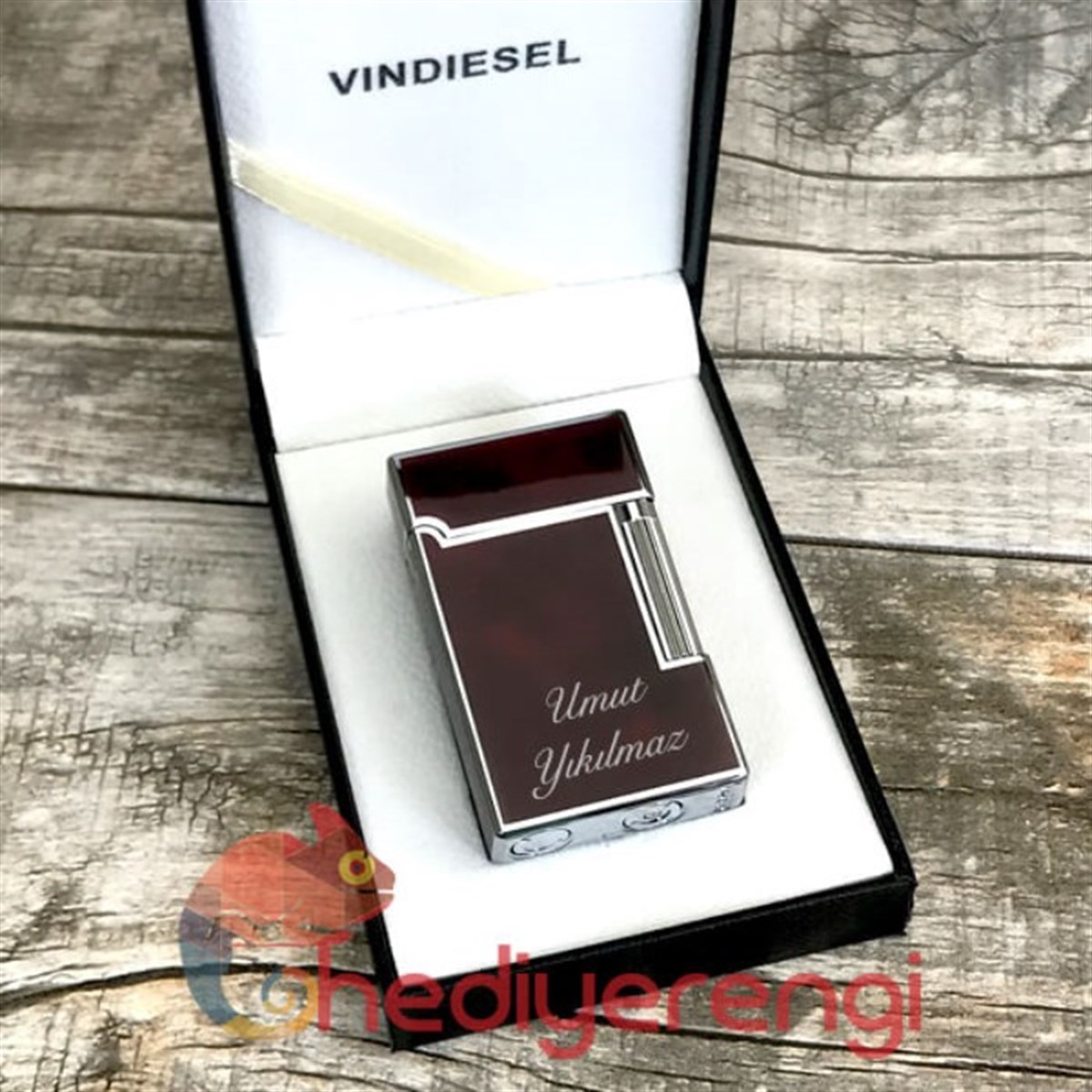 İsme Özel Vindiesel Markalı Metal Exclusive Çakmak​