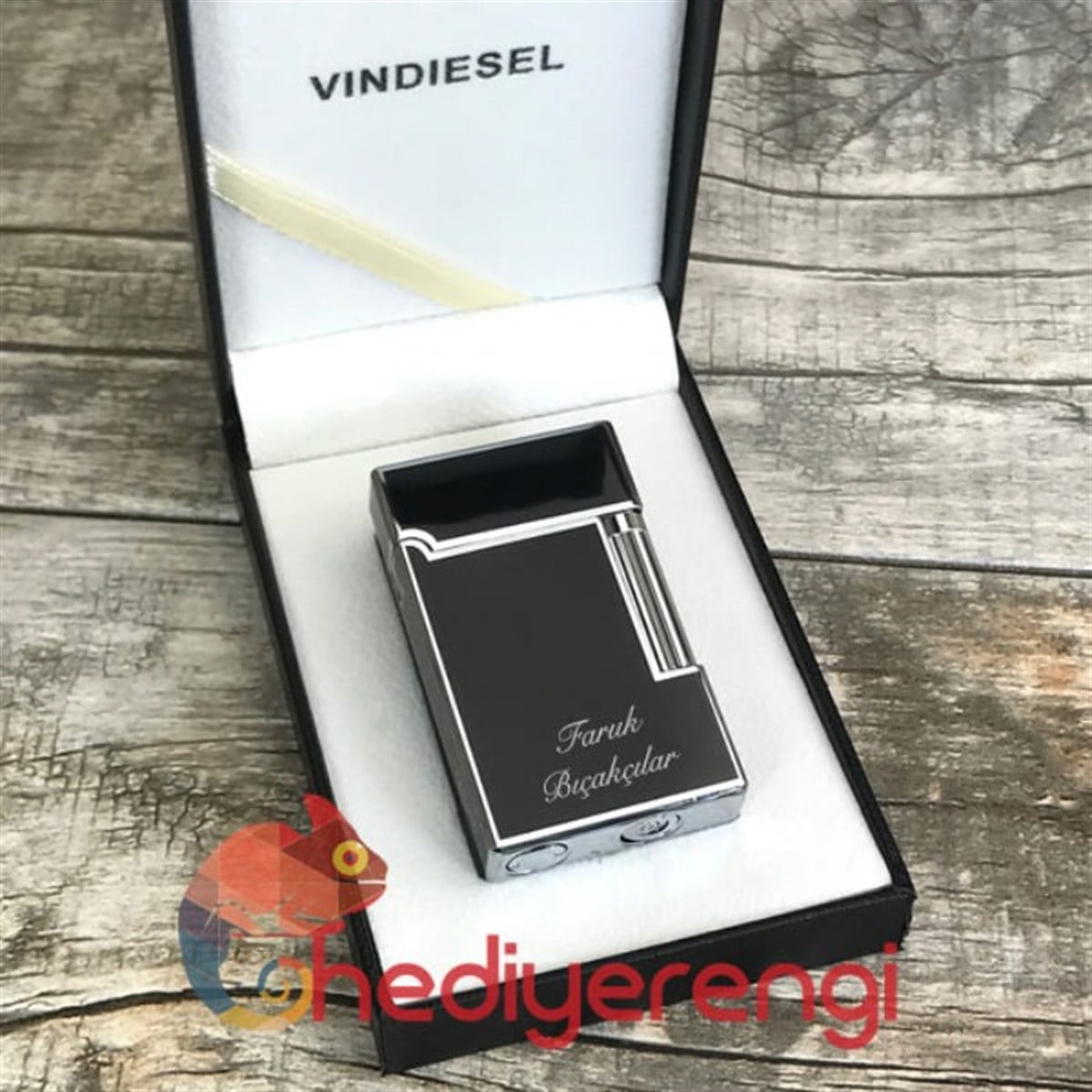 İsme Özel Vindiesel Markalı Metal Exclusive Çakmak​