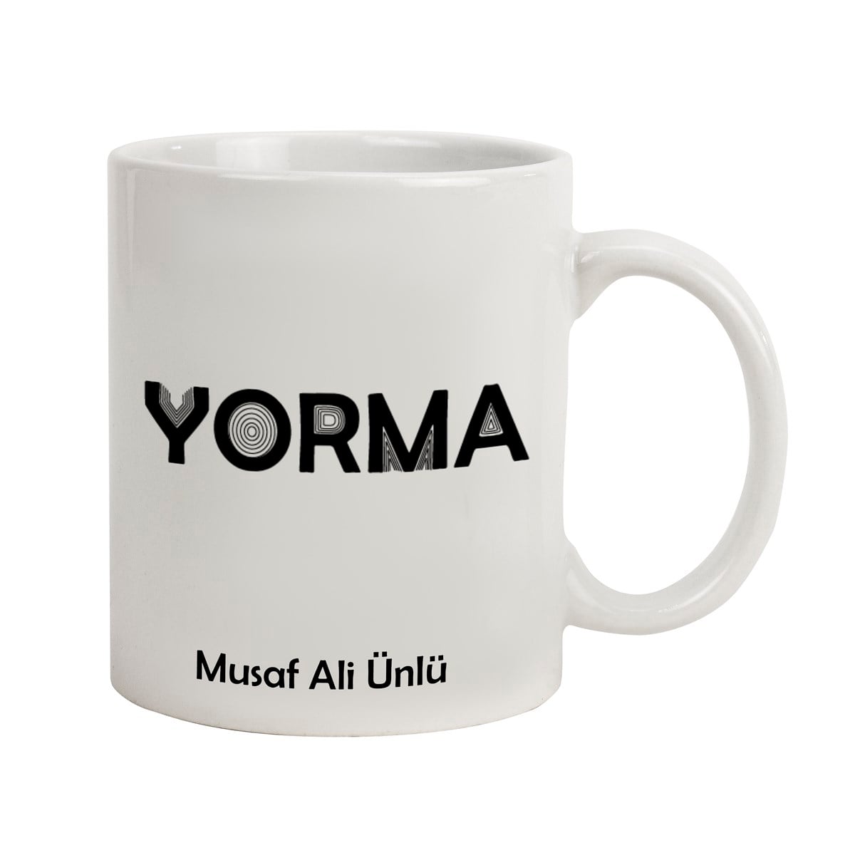 İsme Özel Yorma Temalı Kupa Bardak