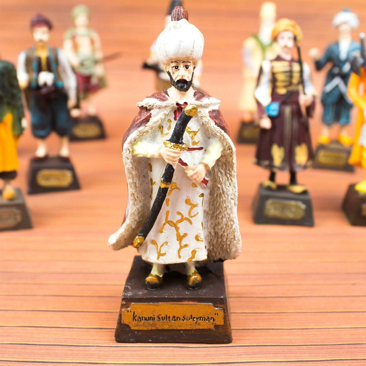 Kanuni Sultan Süleyman ve Devlet Erkanı Biblo Seti 10'lu Set