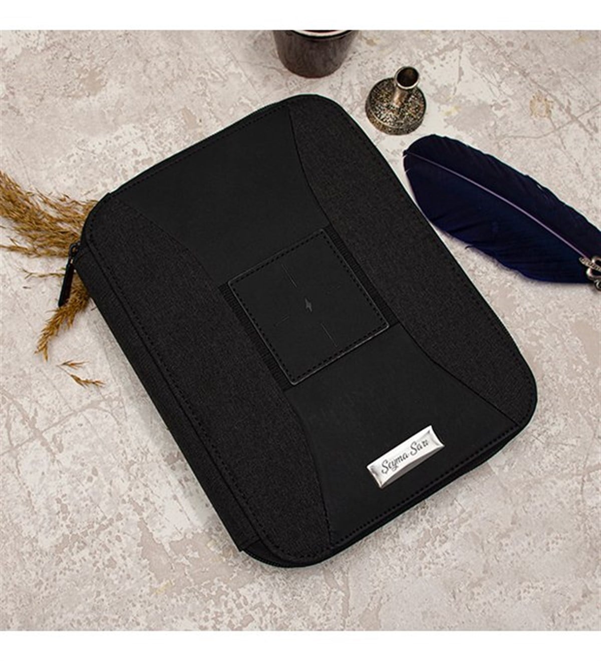 Kişiye Özel Exclucive Çantalı ve Powerbank Özellikli ve Wireless'li Organizer