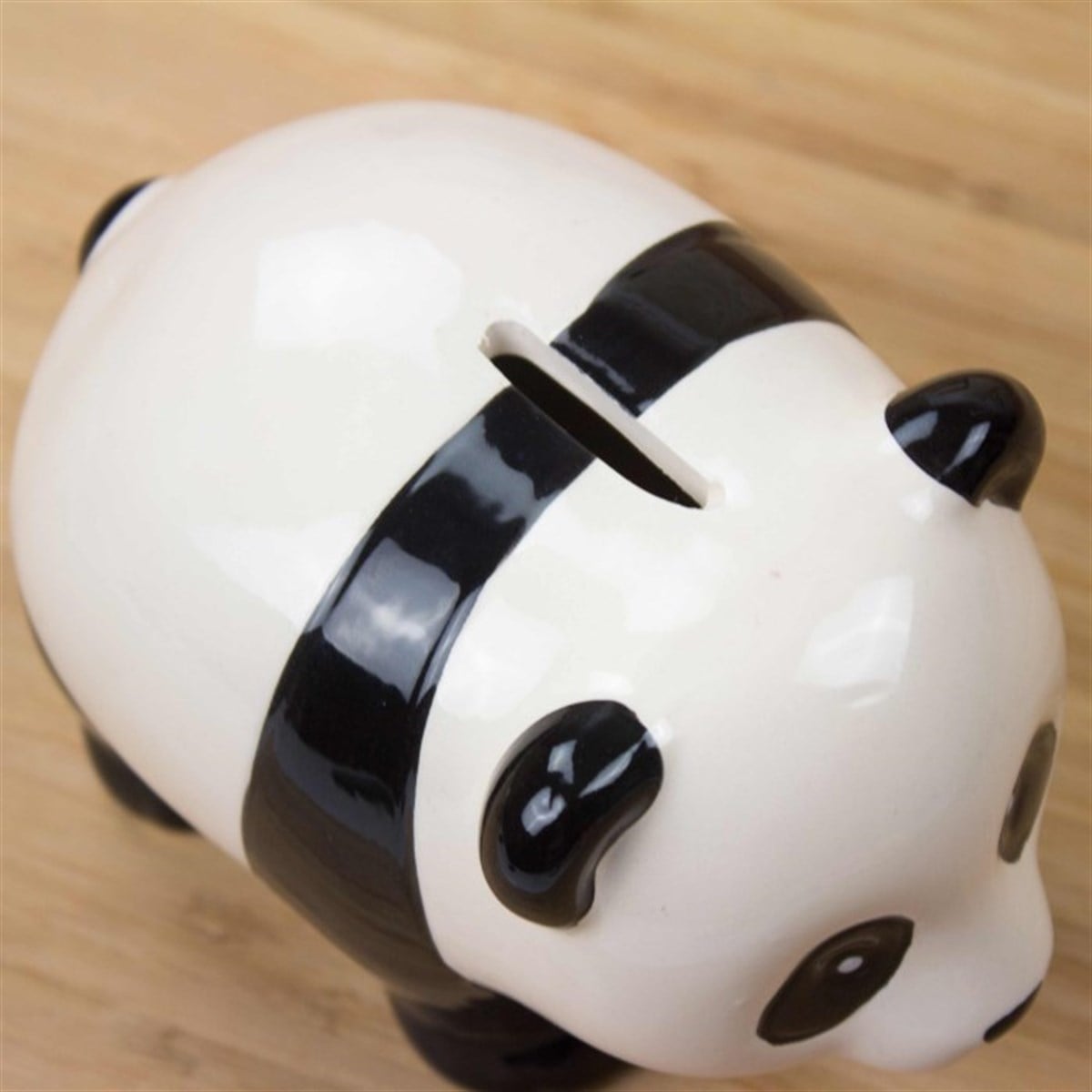 Panda Temalı Porselen Kumbara