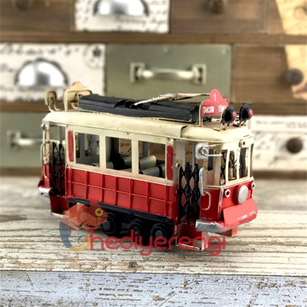 Taksim Tünel Tramvay Maketi Orta Boy