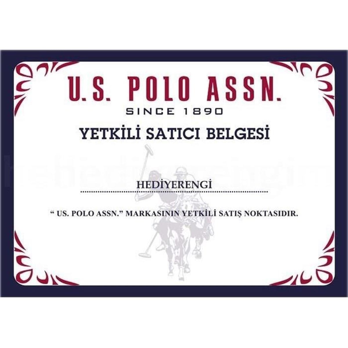 U.S. Polo Assn. Deri Cüzdan ve İsme Özel Kalem Seti PLCUZ7683