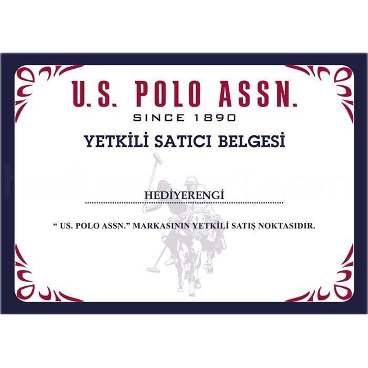 U.S. Polo Assn. İsme Özel Deri Cüzdan ve Kalem Seti Siyah PLCUZ8394S