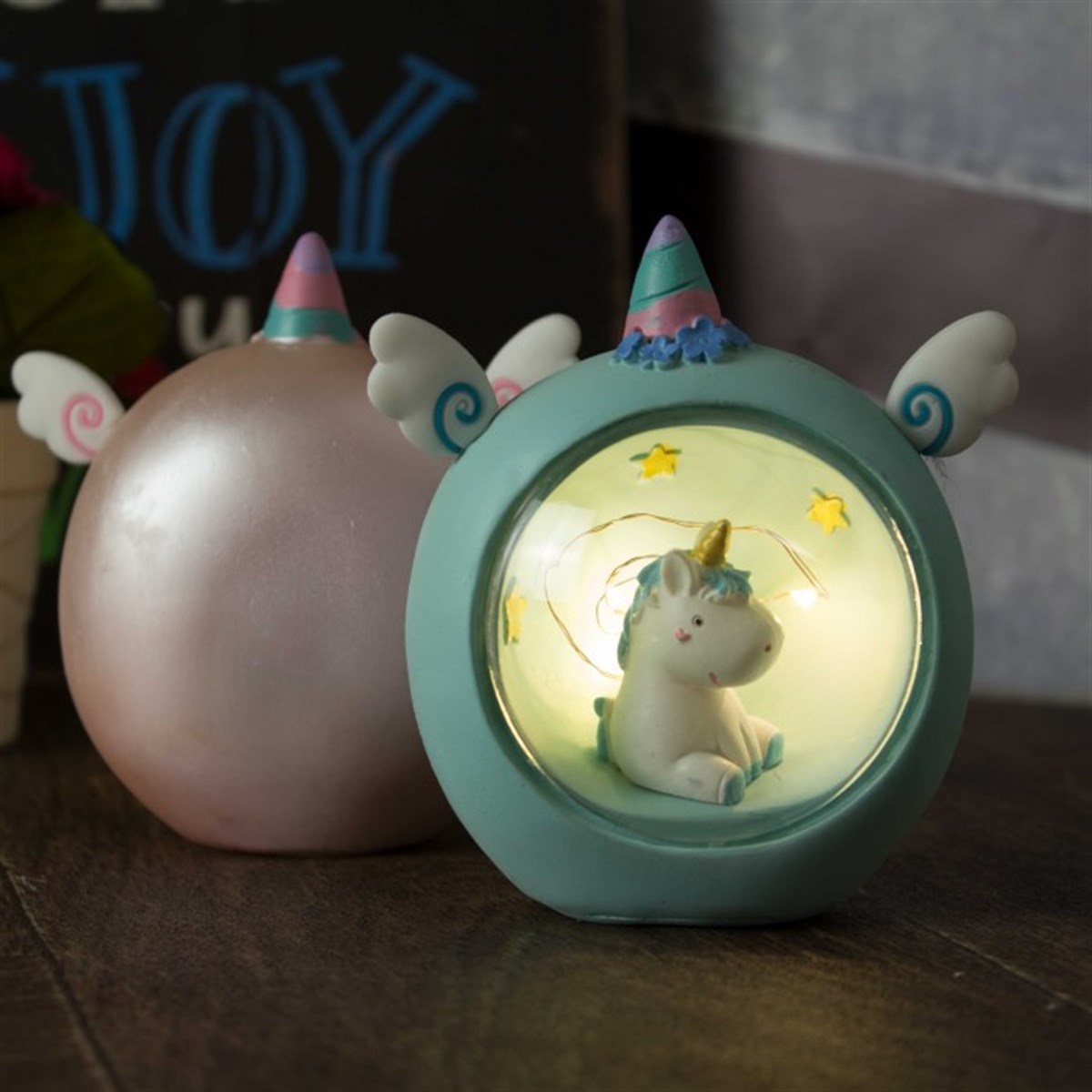 Unicorn Tasarımlı Işıklı Gece Lambası