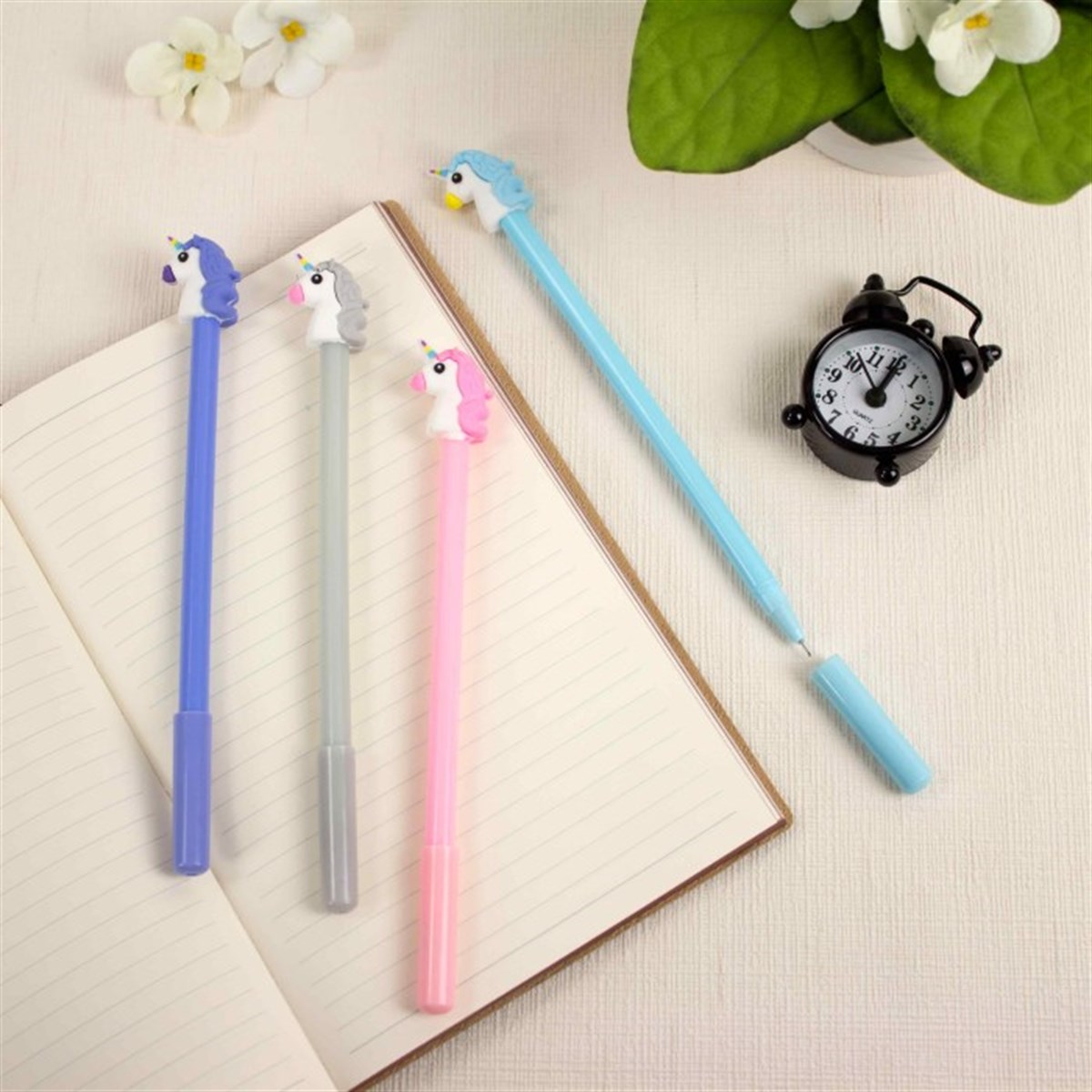 Unicorn Temalı Jel Roller Kalem