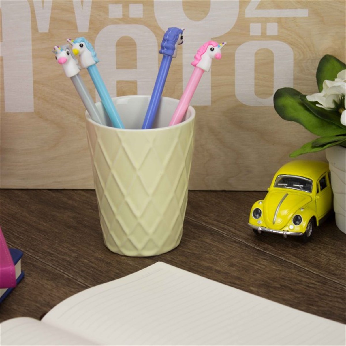 Unicorn Temalı Jel Roller Kalem