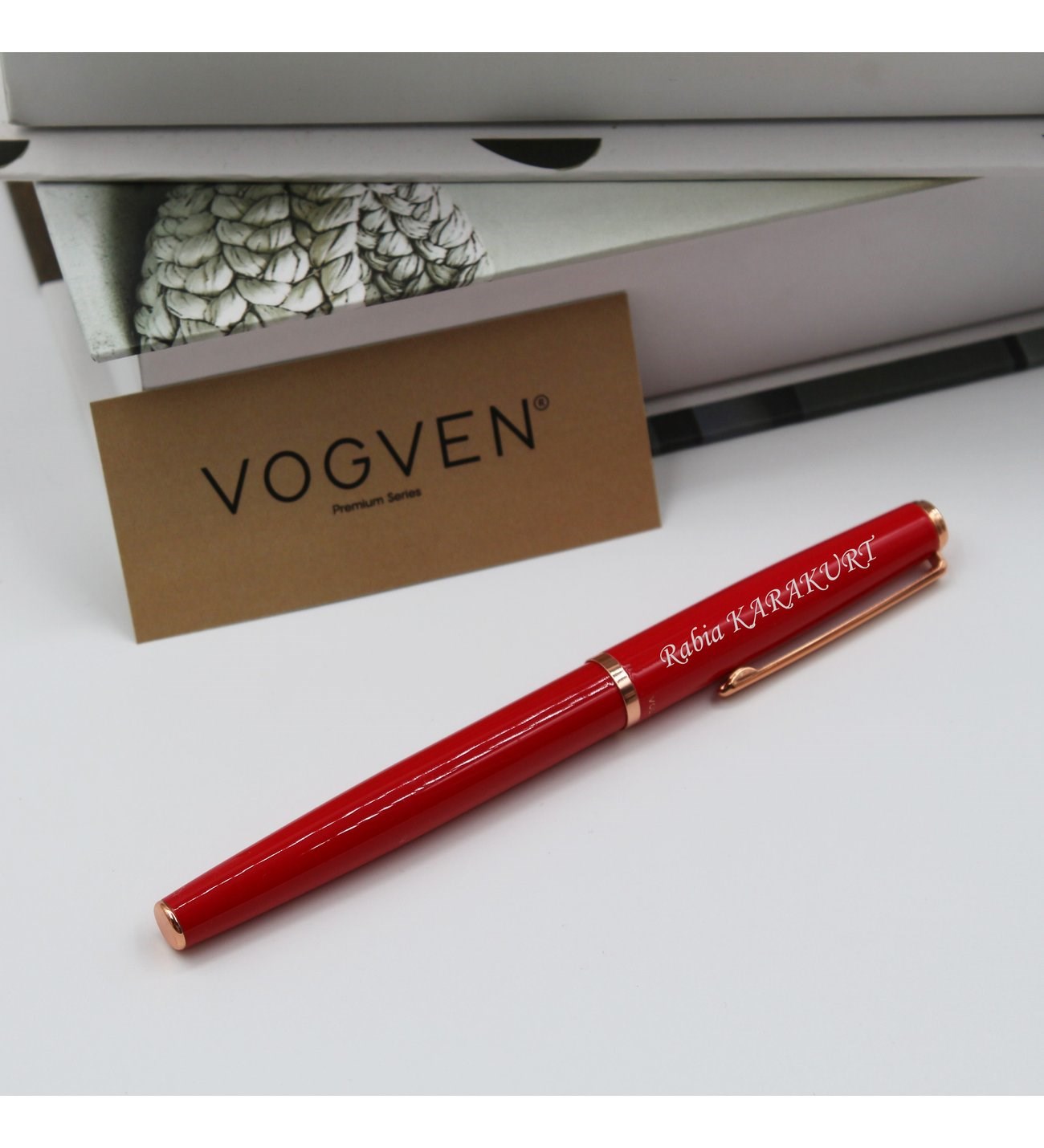 Vogven İsme Özel Elit Roller Kalem - Renk Seçenekli