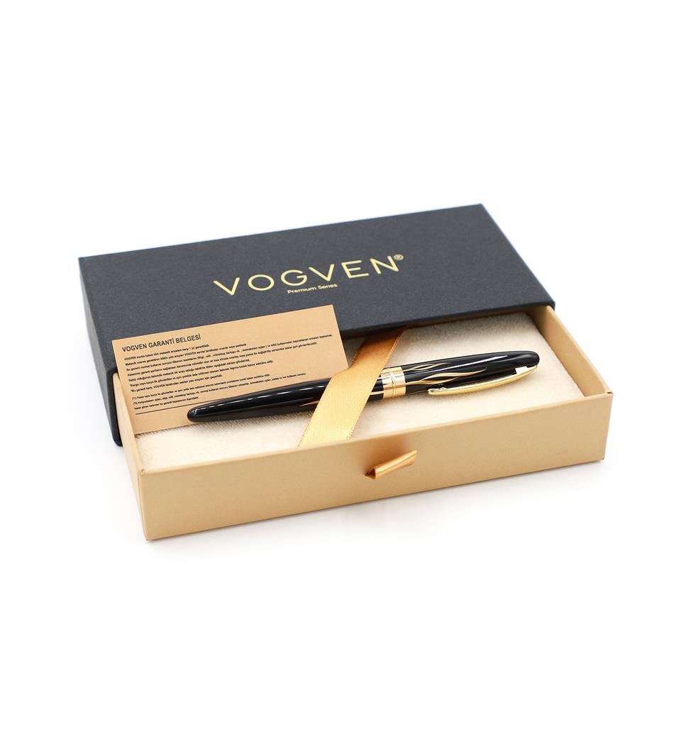 Vogven Marka Gold Desenli Roller Kalem
