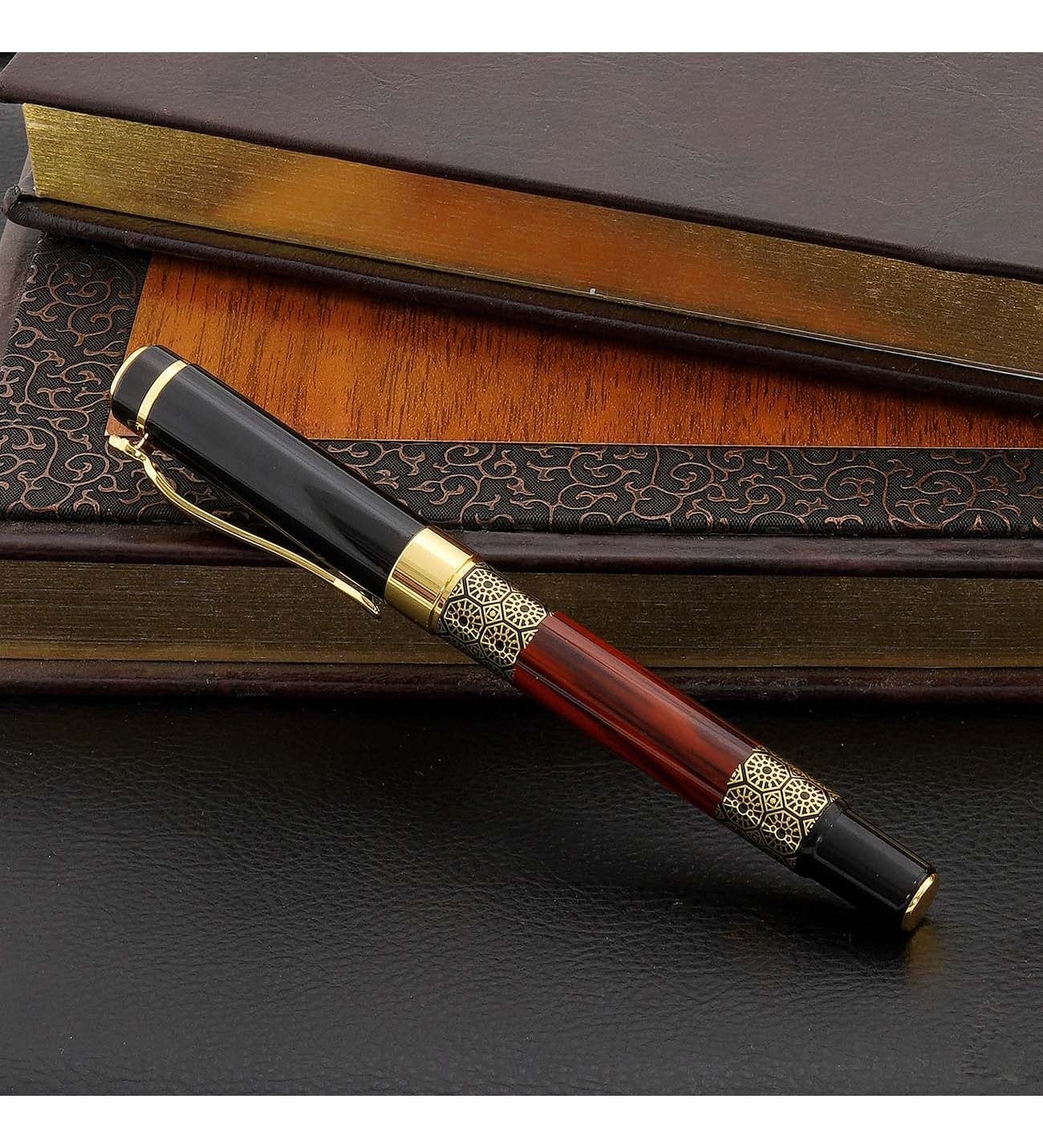 Vogven Marka İsme Özel Desenli Elegance Roller Kalem