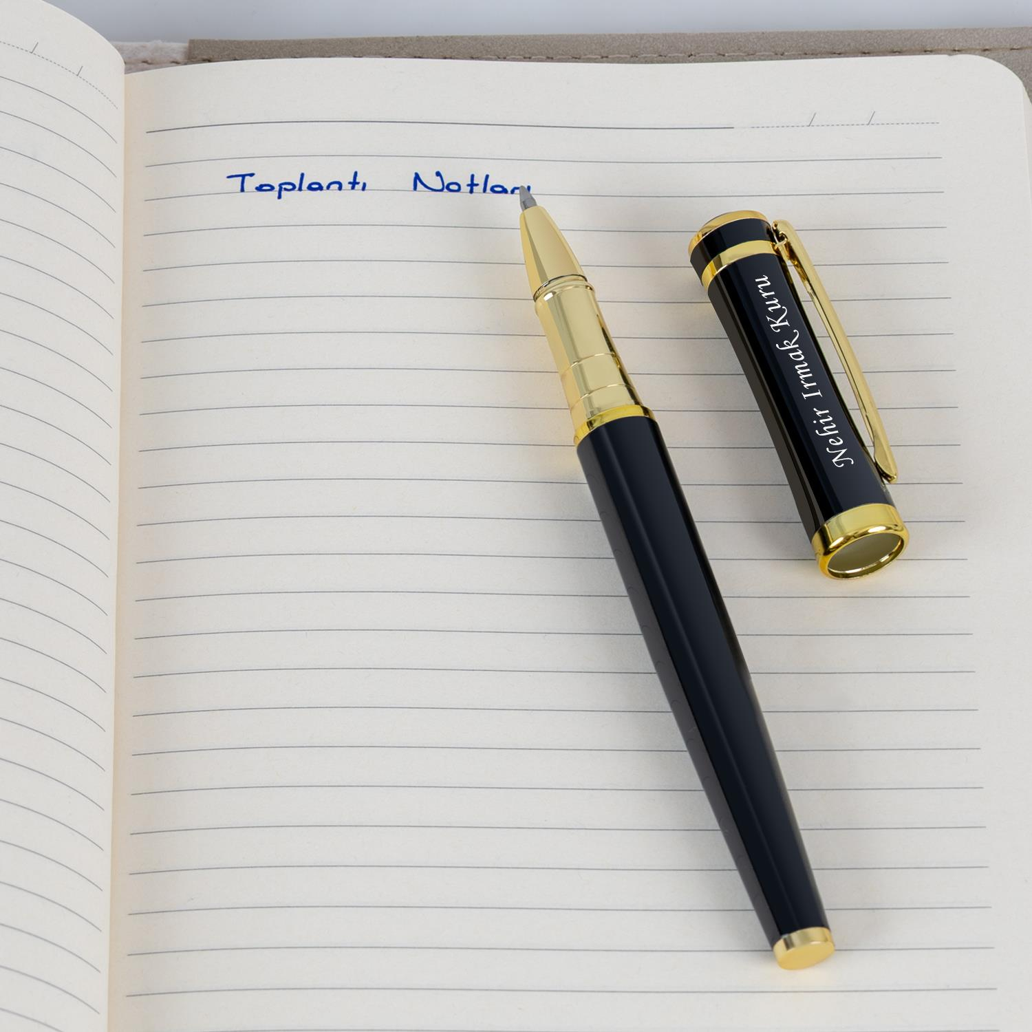 Vogven Marka İsme Özel Lüx Dolma - Roller Kalem Seti