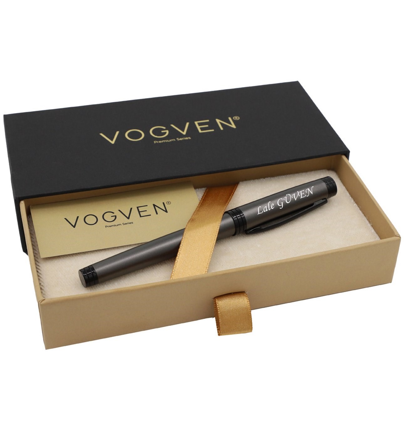 Vogven Marka İsme Özel Mat Premium Roller Kalem - Renk Seçenekli