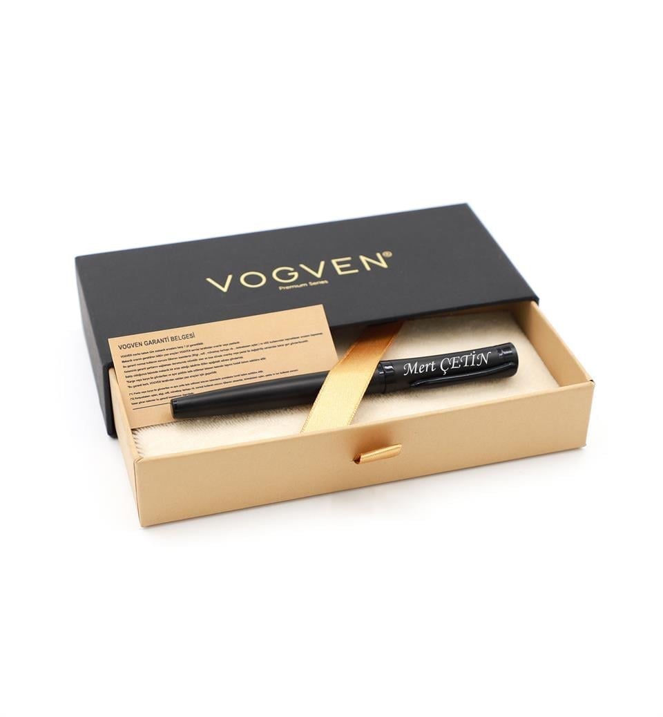 Vogven Marka İsme Özel Metal Roller Kalem - Renk Seçenekli