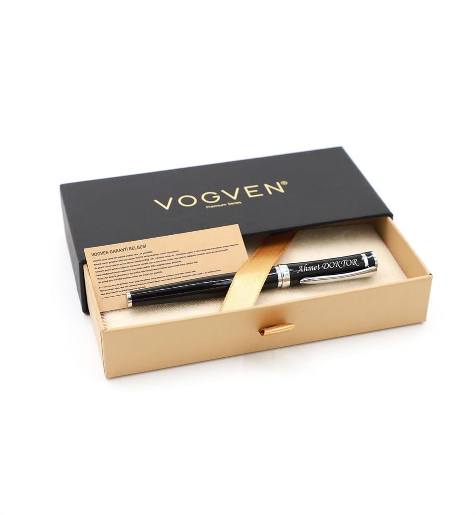 Vogven Marka İsme Özel Metal Roller Kalem - Renk Seçenekli