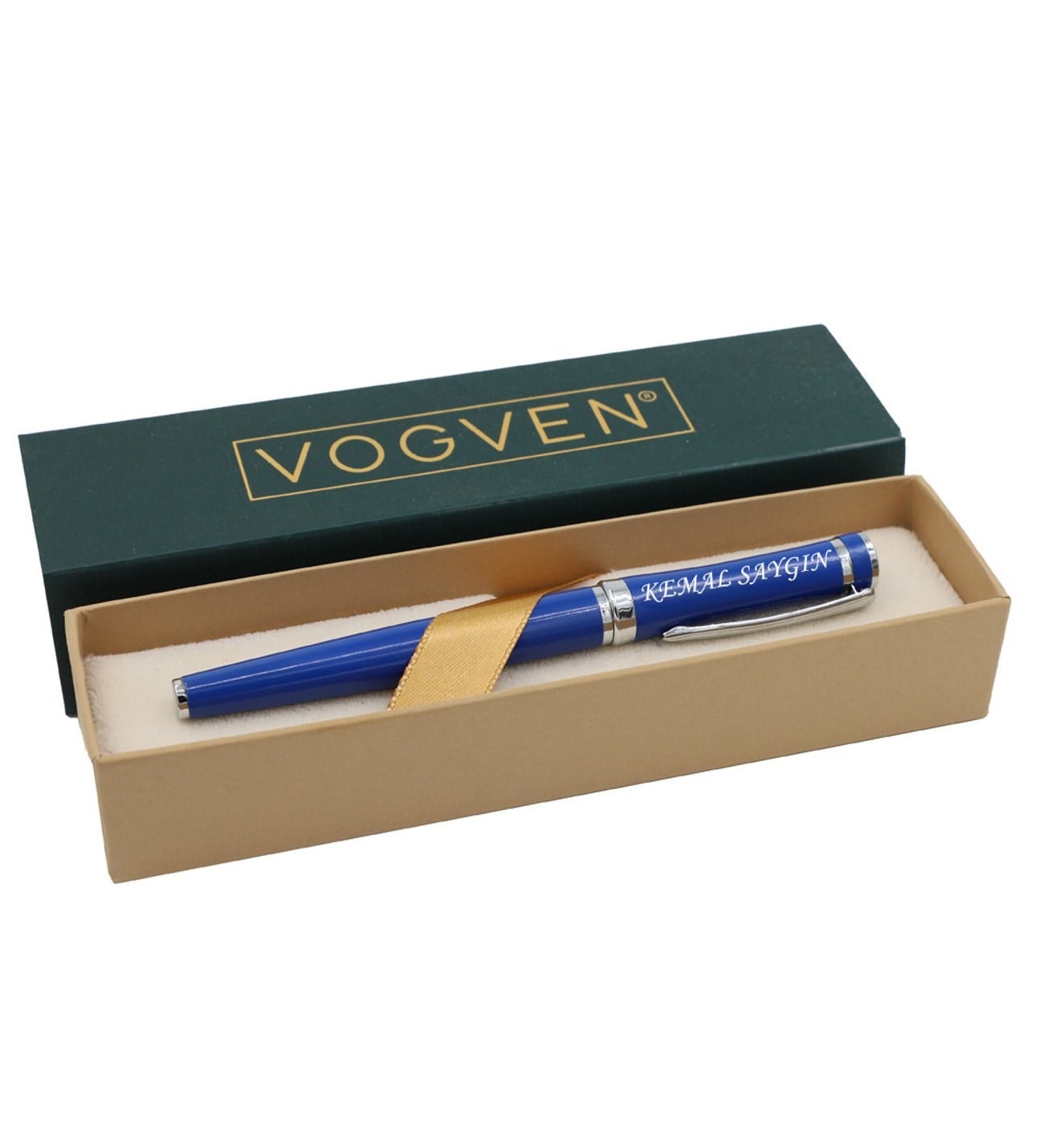 Vogven Marka İsme Özel Metal Roller Kalem - Renk Seçenekli