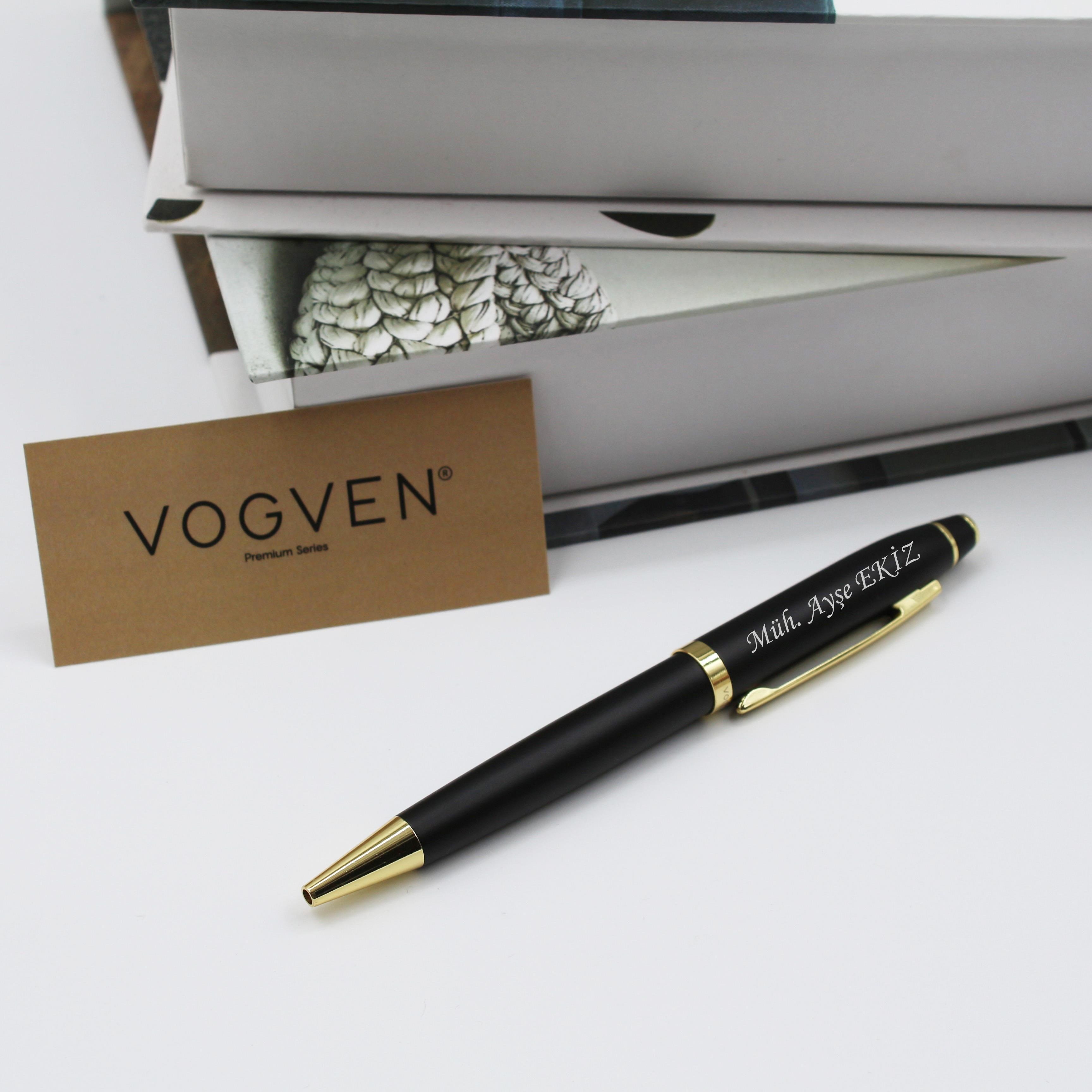 Vogven Marka İsme Özel Premium Tükenmez Kalem-Renk Seçenekli