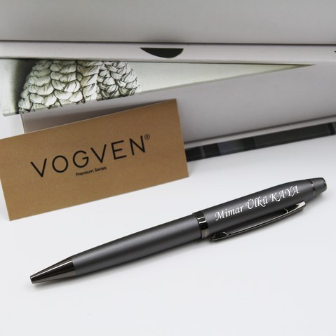 Vogven Marka İsme Özel Premium Tükenmez Kalem-Renk Seçenekli