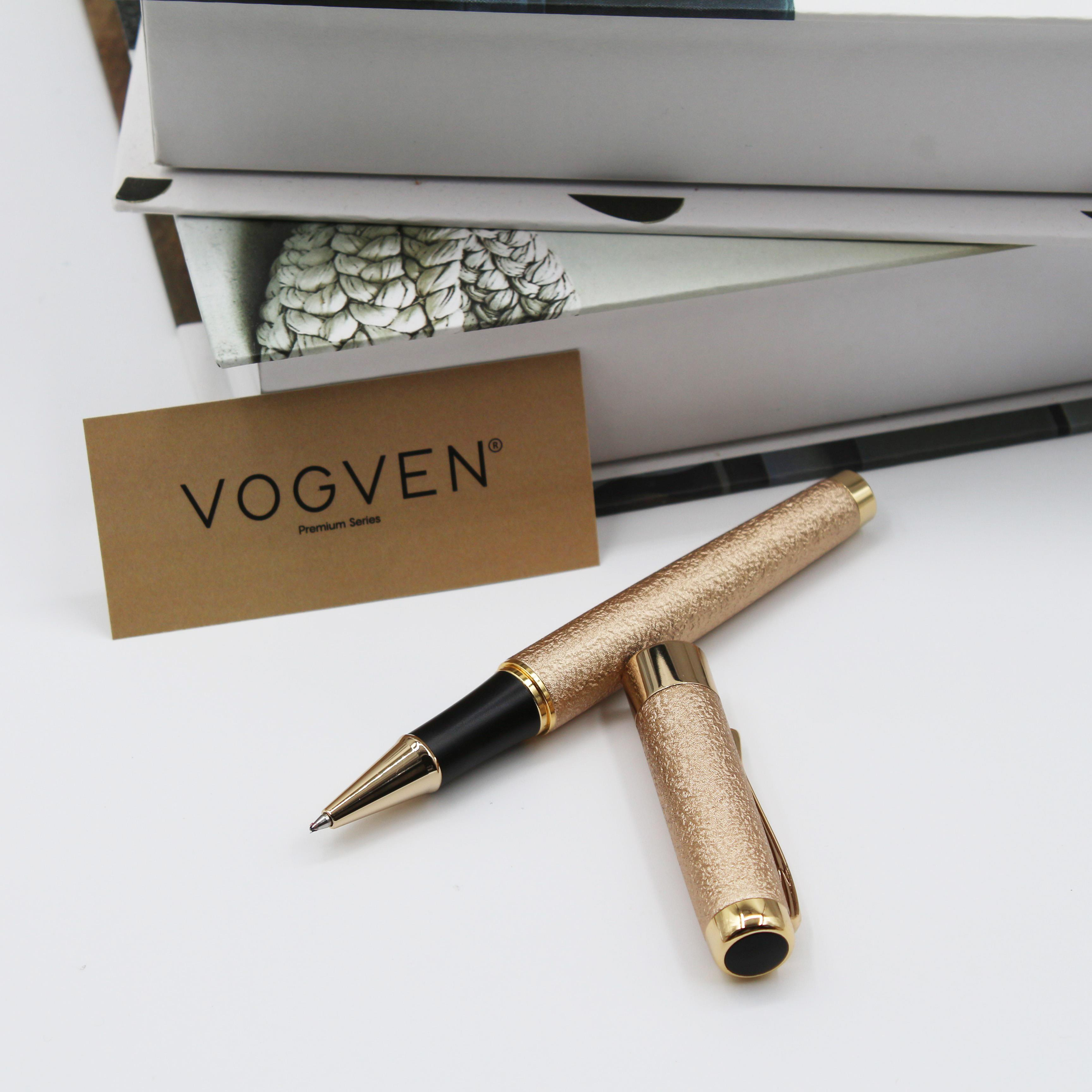 Vogven Marka İsme Özel Prestij Gold Renk Roller Kalem