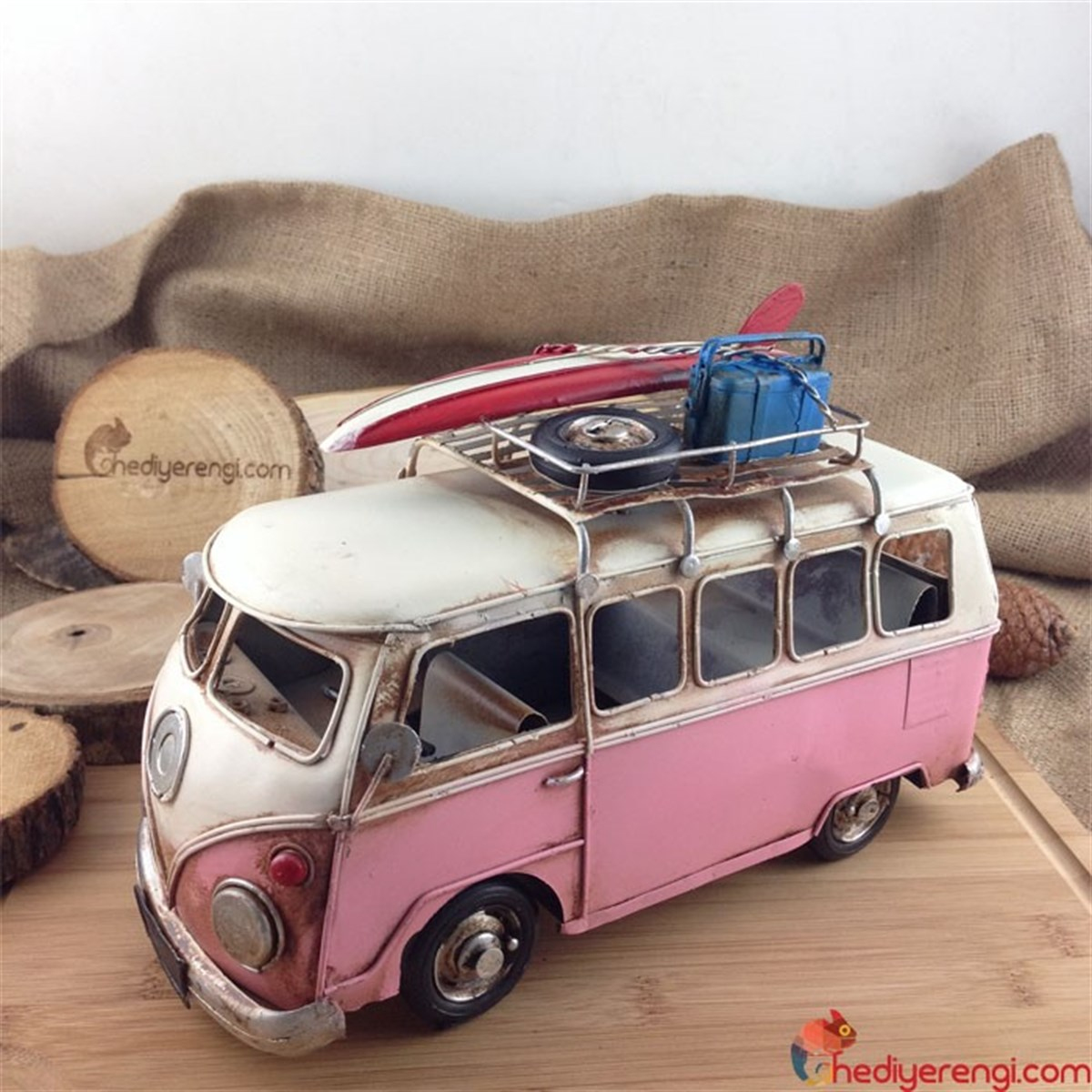 Wolkswagen Karavan Minibüs Sörfçü (Dev Boyut)