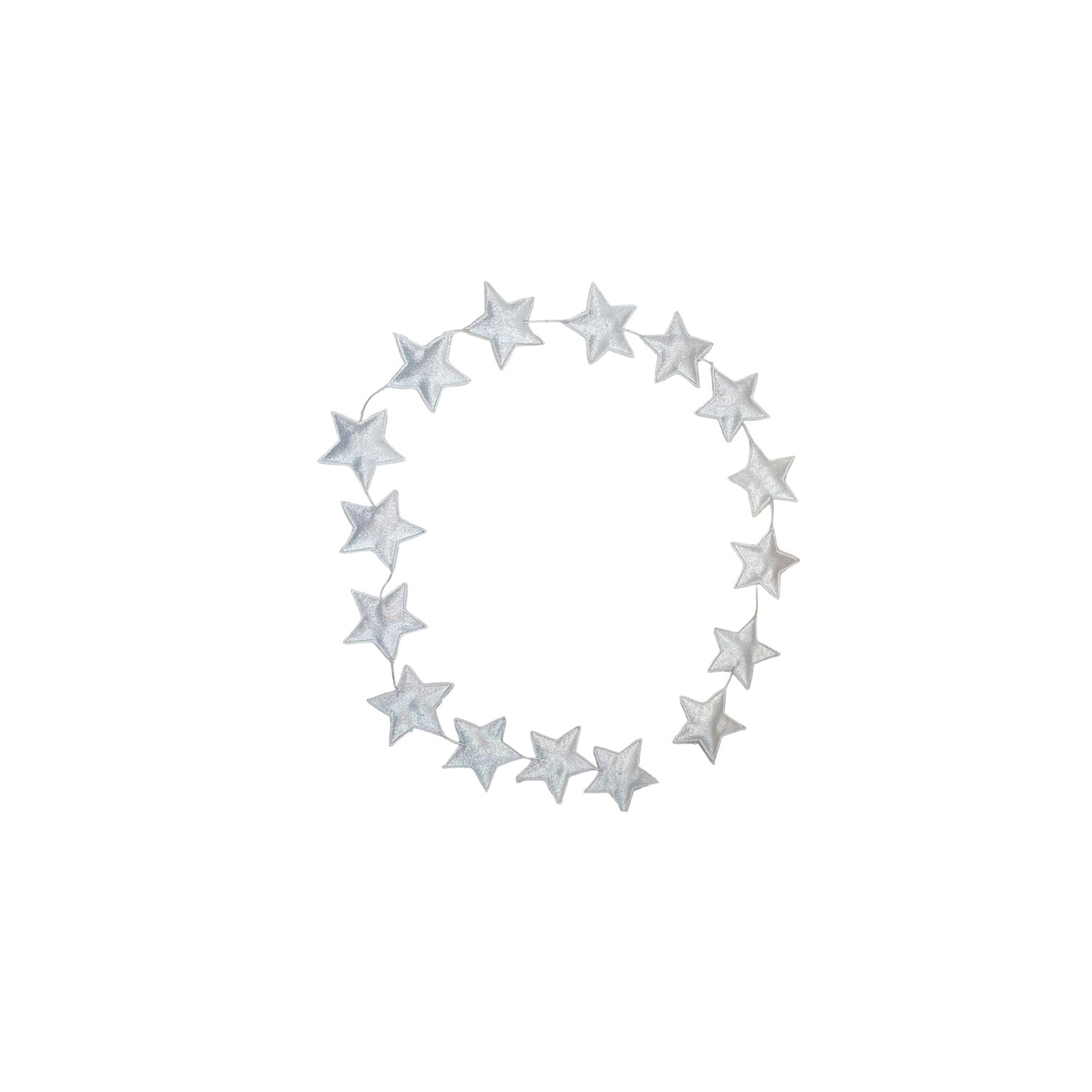 16'LI GÜMÜŞ YILDIZ BANNER