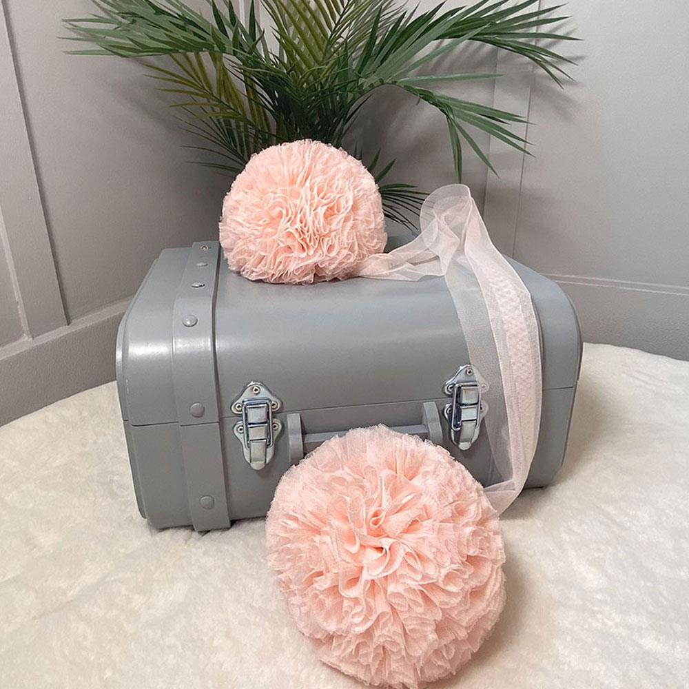 BABY PINK TWIN PONPON