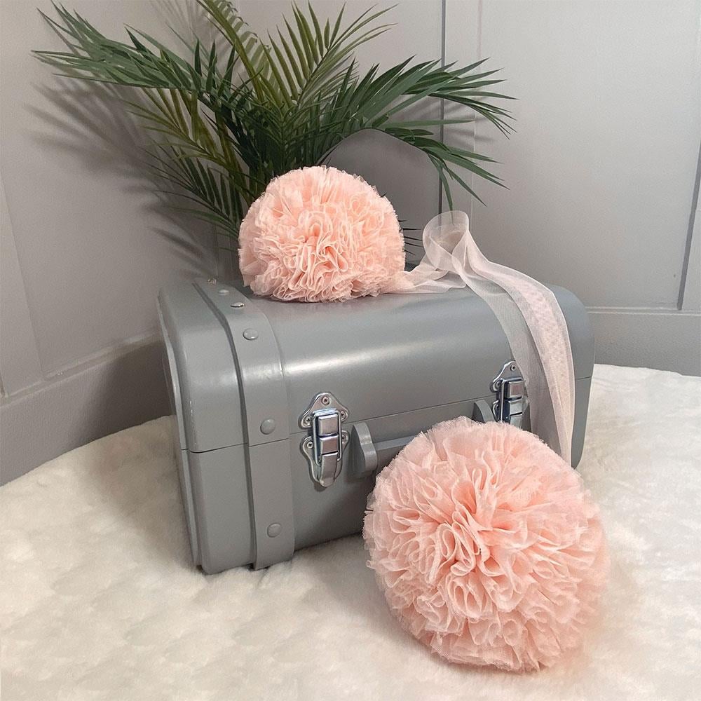 BABY PINK TWIN PONPON