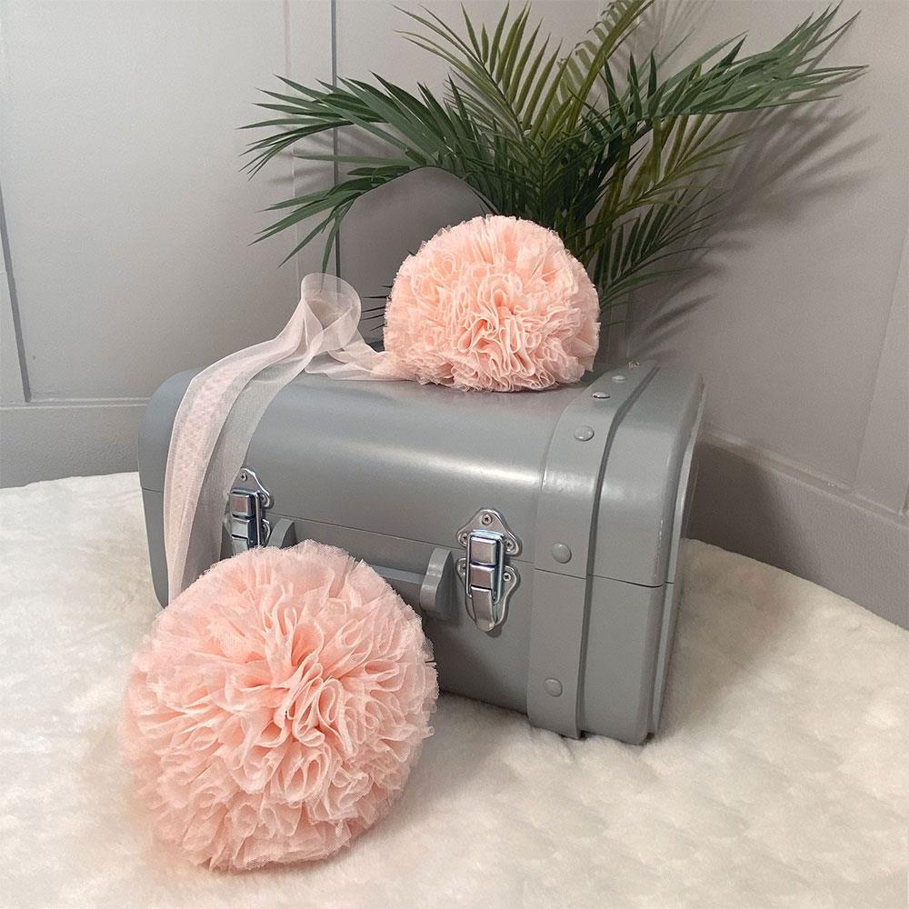 BABY PINK TWIN PONPON