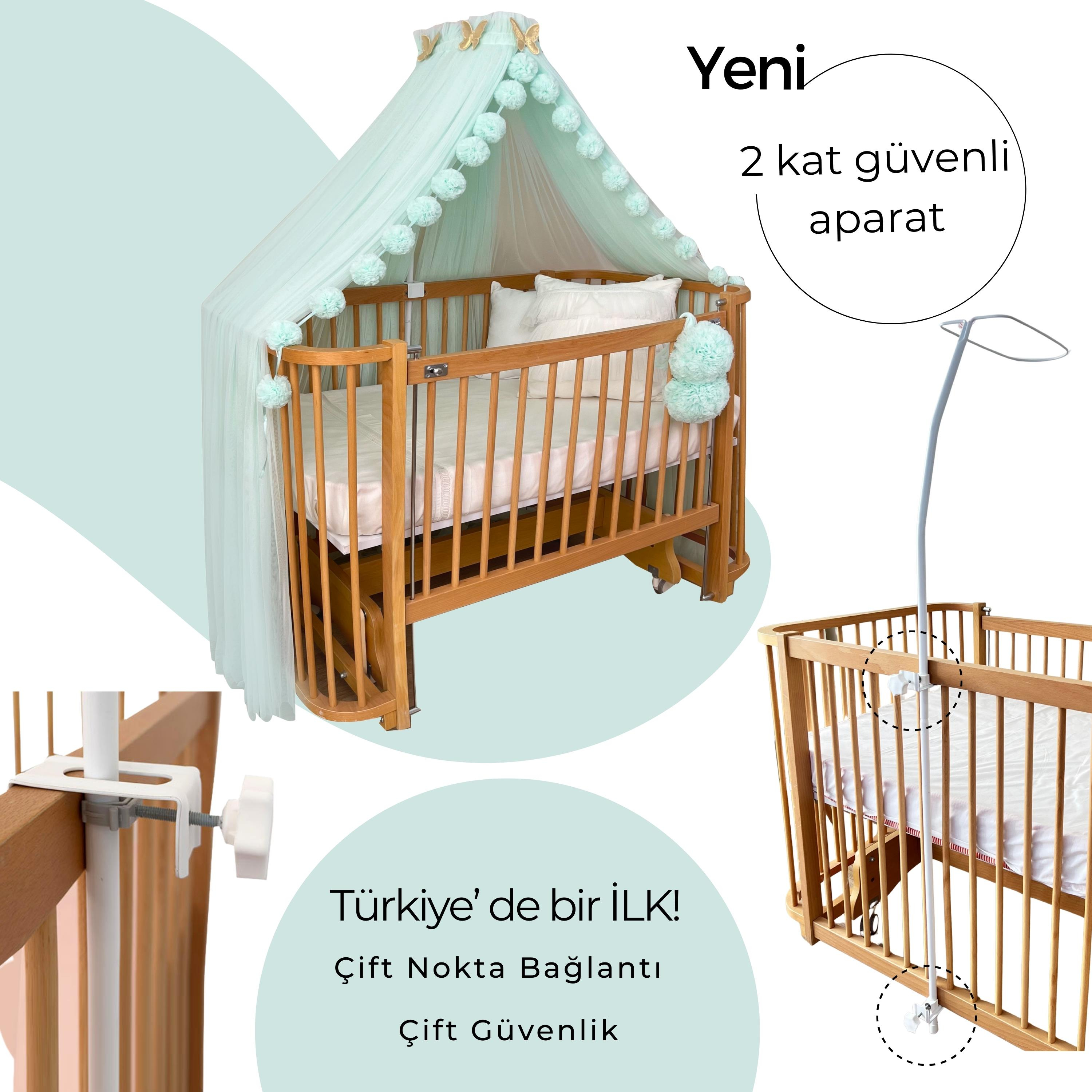 BEŞİK CİBİNLİK-BABY GREEN