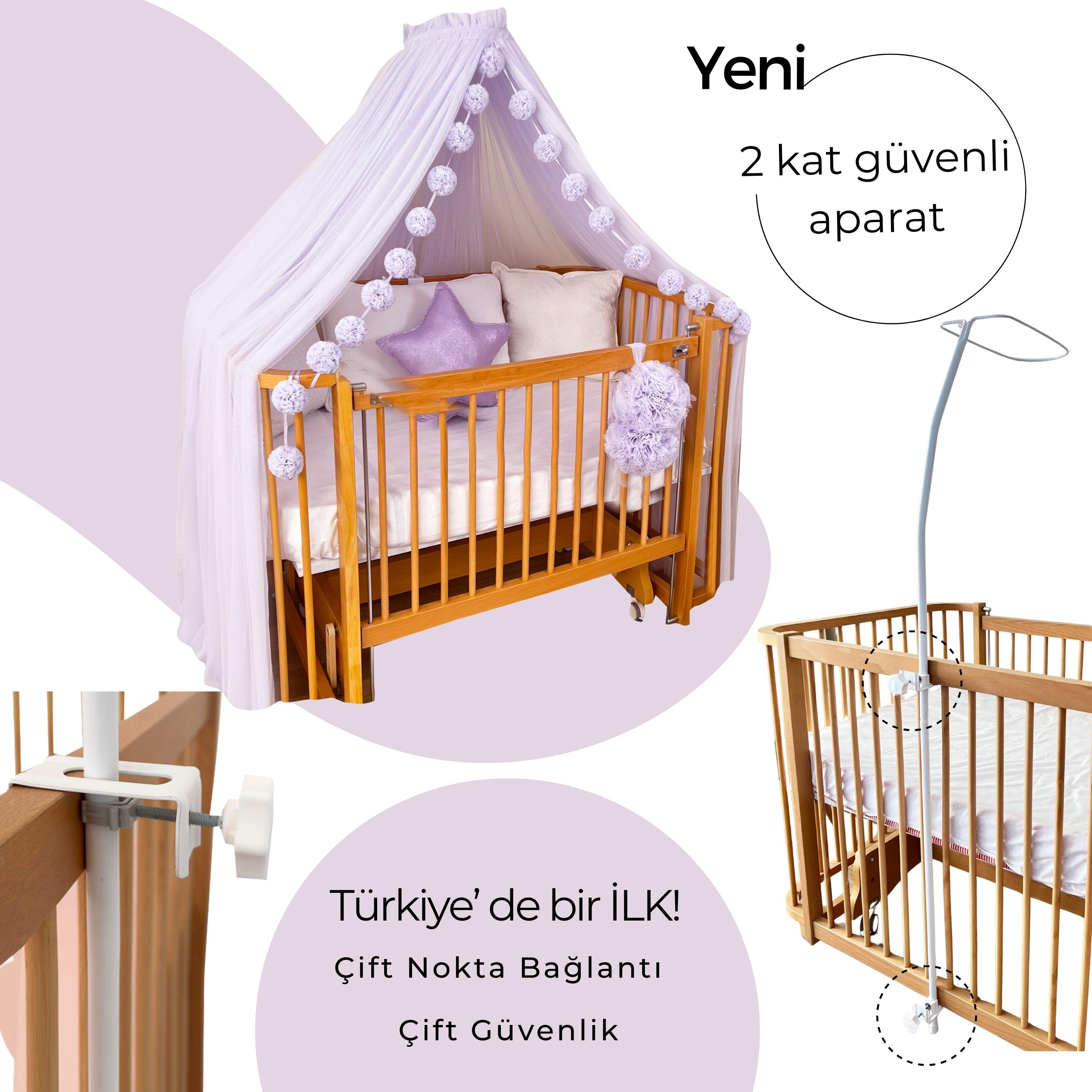 BEŞİK CİBİNLİK-BABY PURPLE