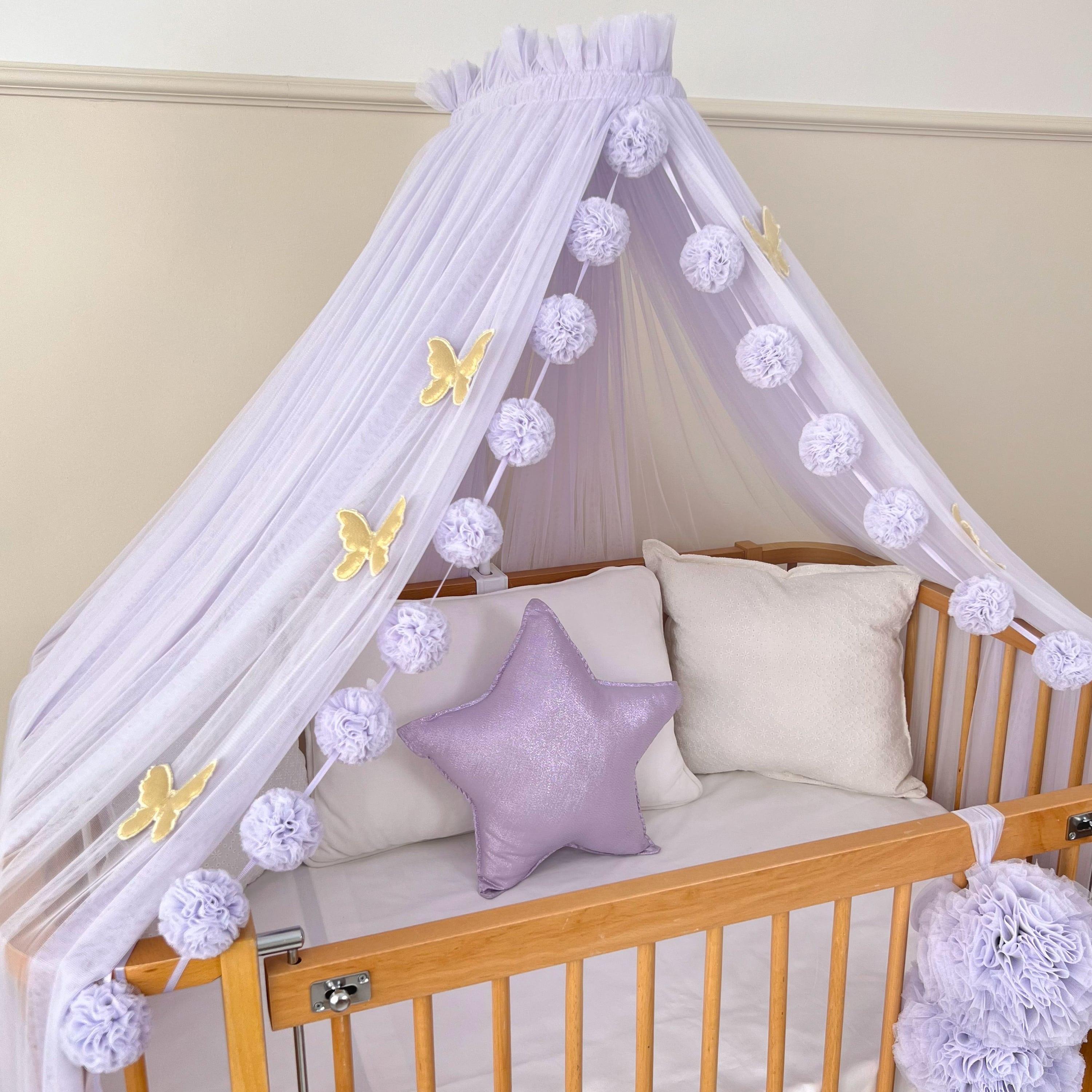 Beşik Cibinlik-Baby Purple