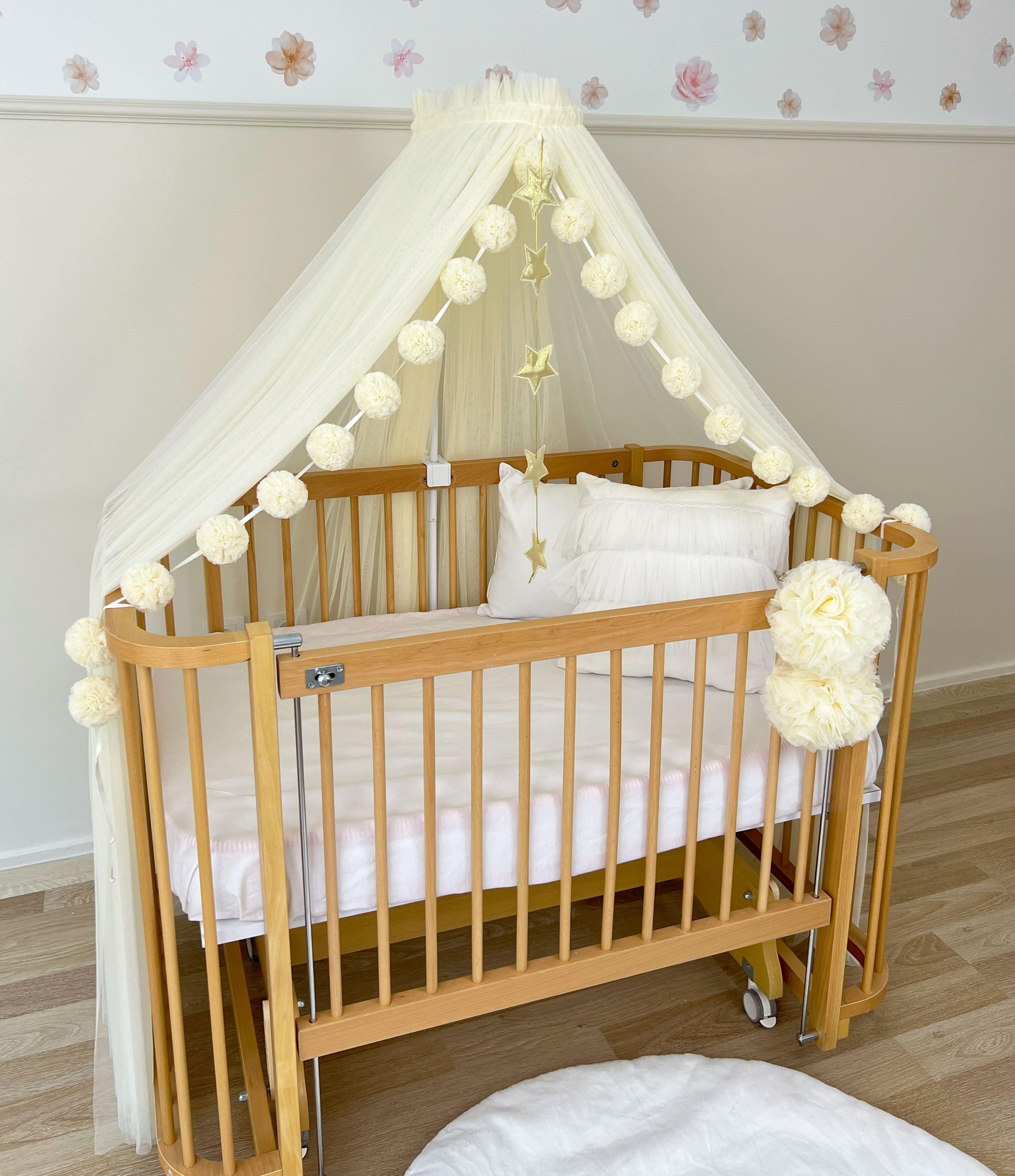 Beşik Cibinlik-Cream