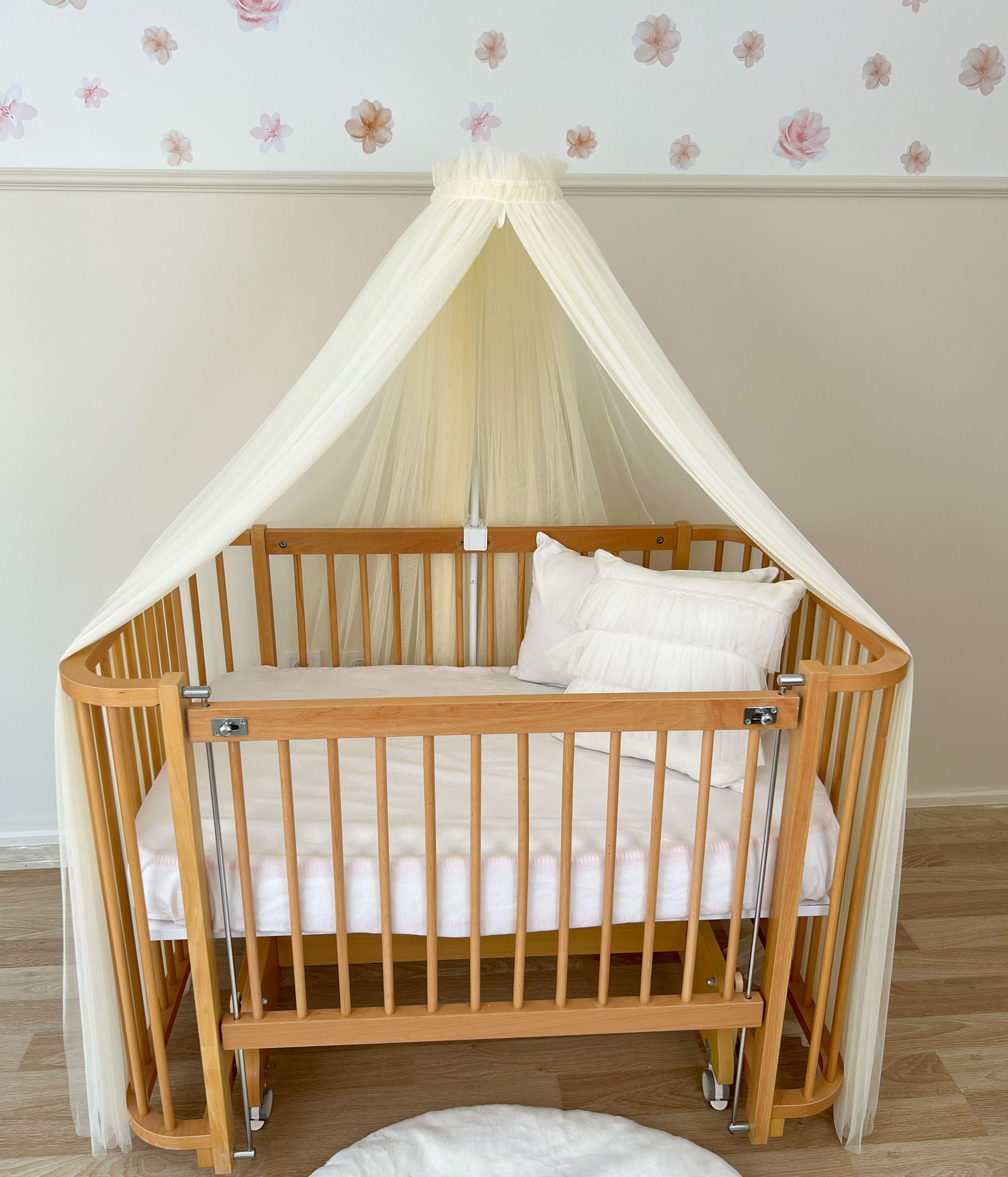 Beşik Cibinlik-Cream