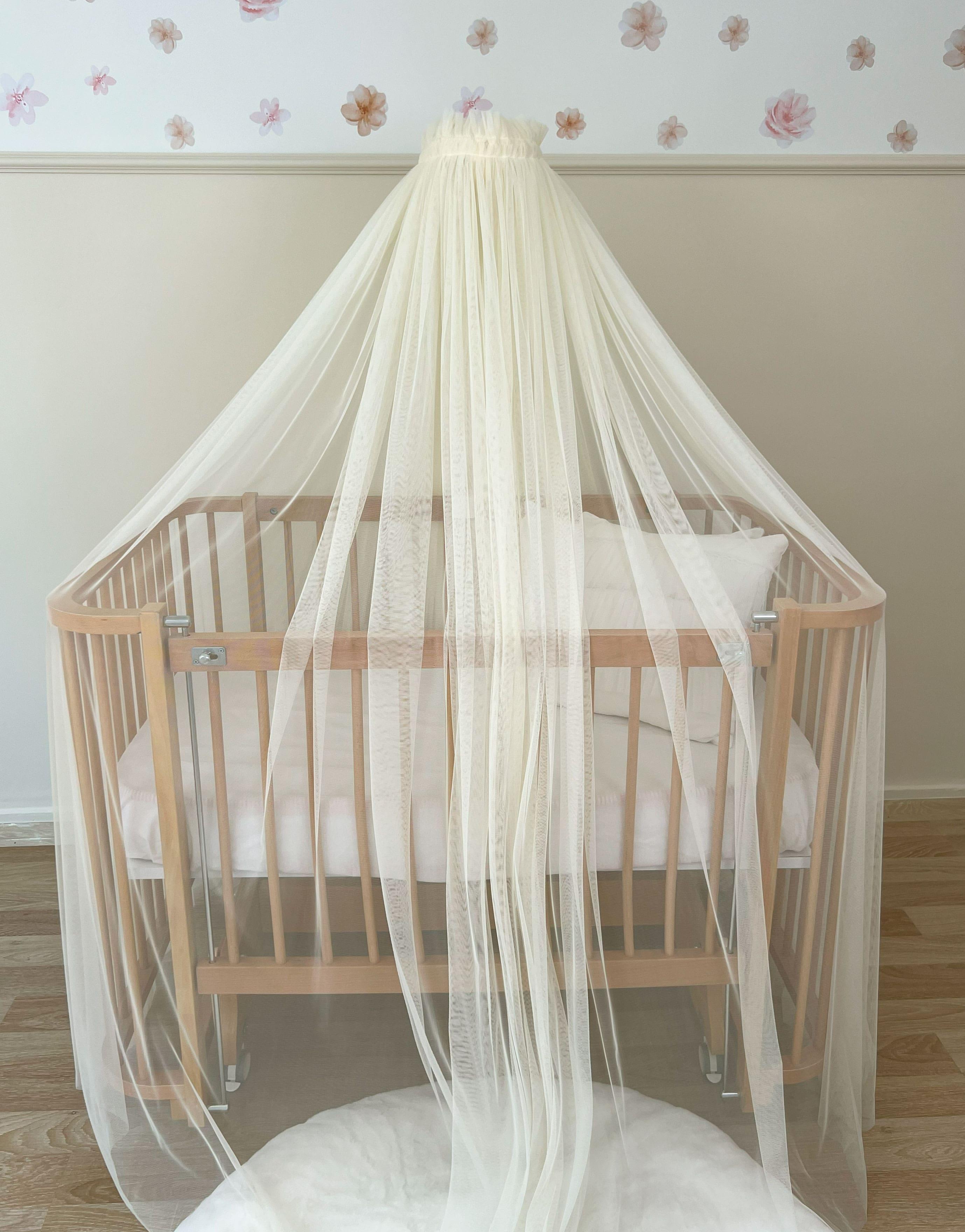 Beşik Cibinlik-Cream