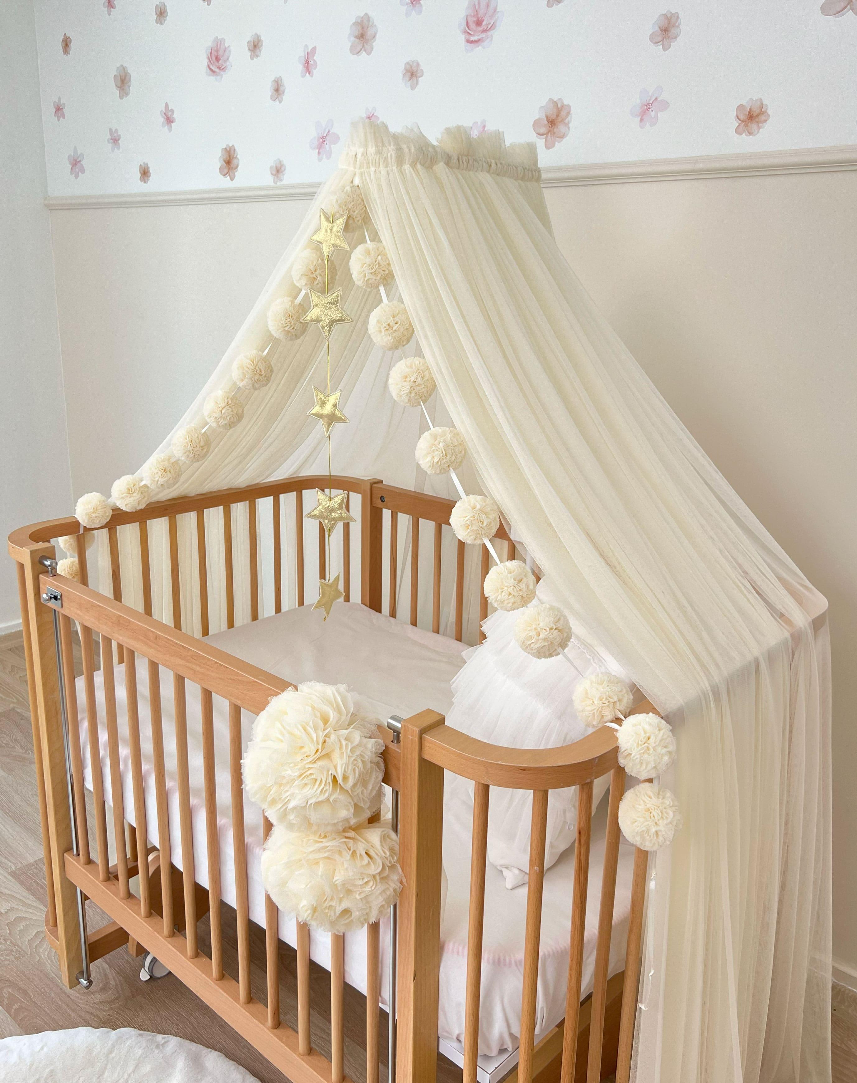 Beşik Cibinlik-Cream