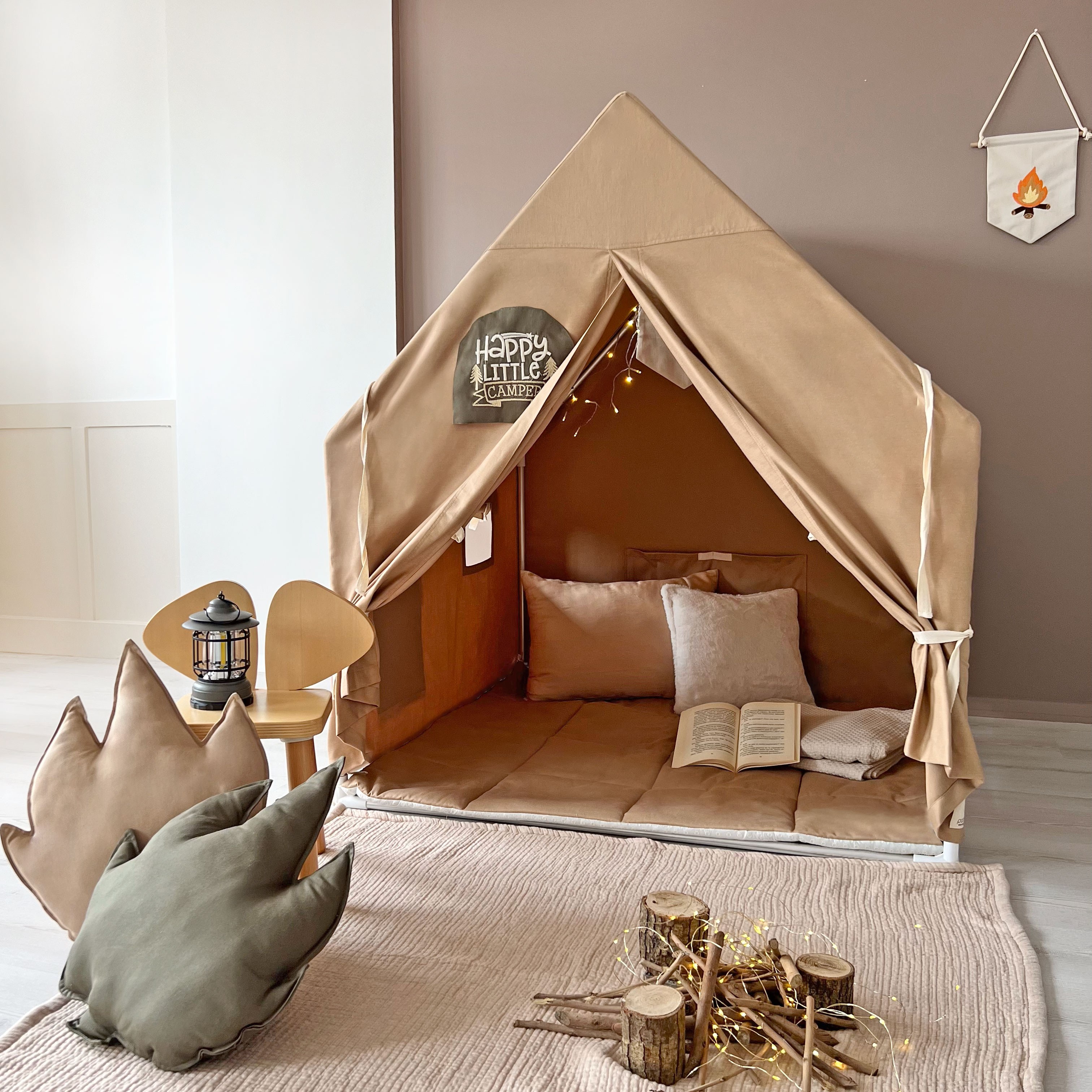 CAMPING OYUN EVİ - BEJ