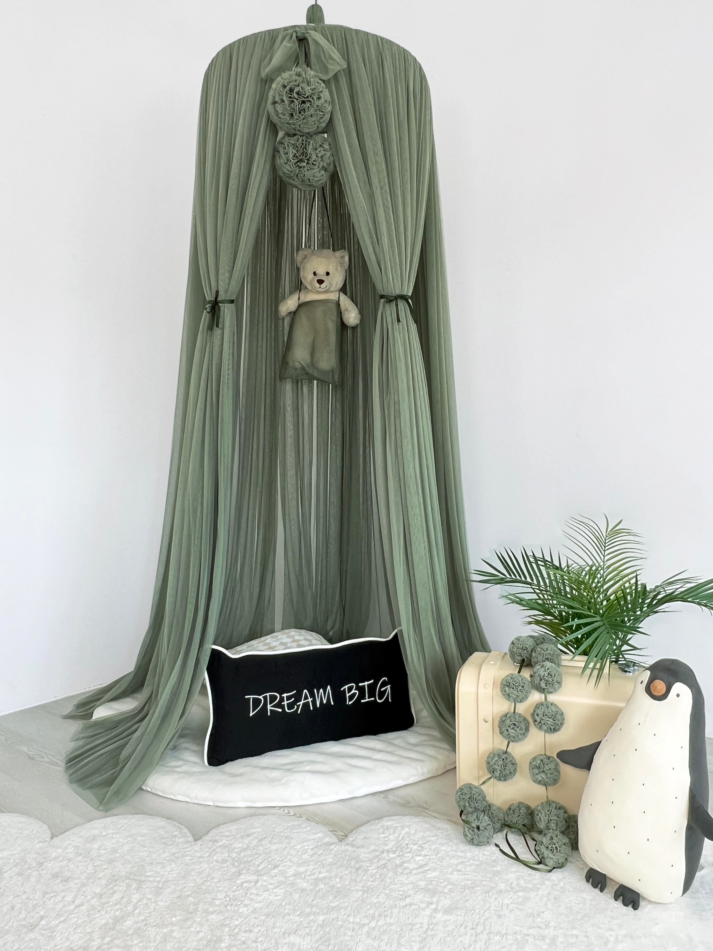 CİBİNLİK TÜL KHAKI GREEN