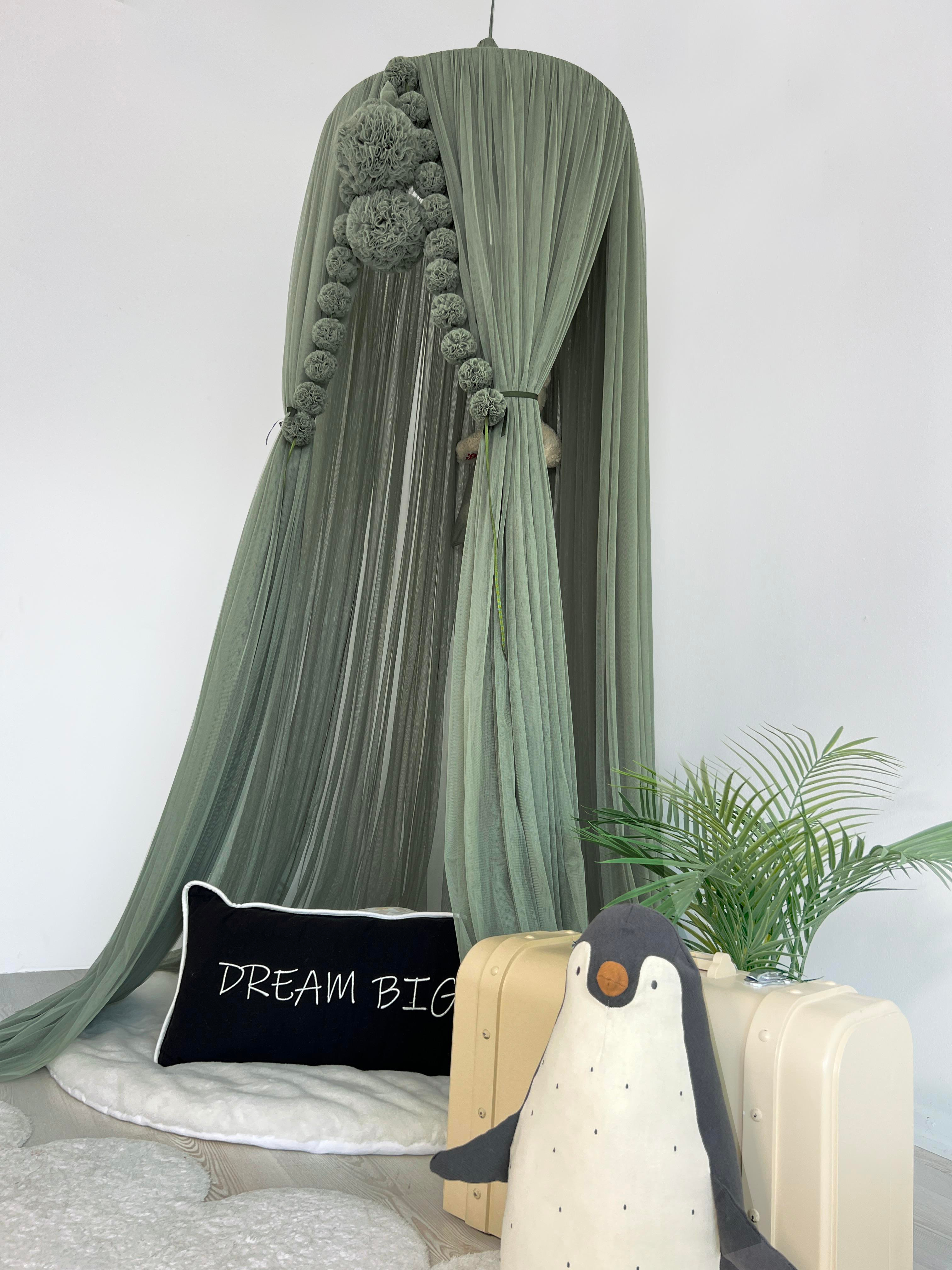 CİBİNLİK TÜL KHAKI GREEN