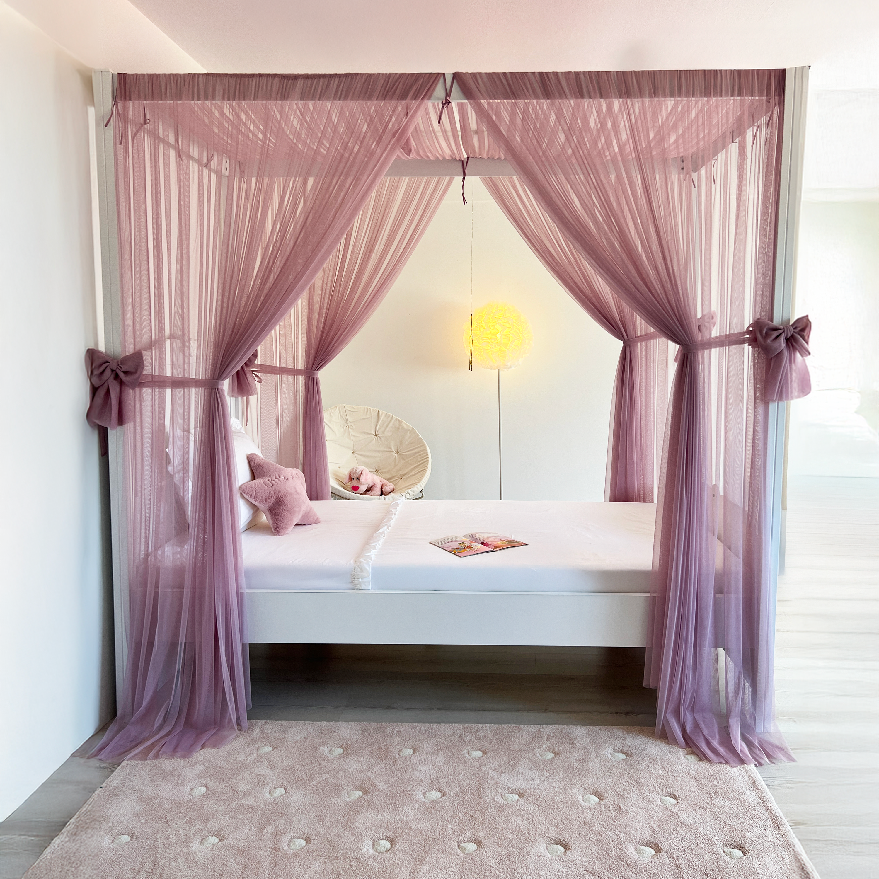 CİBİNLİKİ YATAK BASIC - DUSTY LILAC
