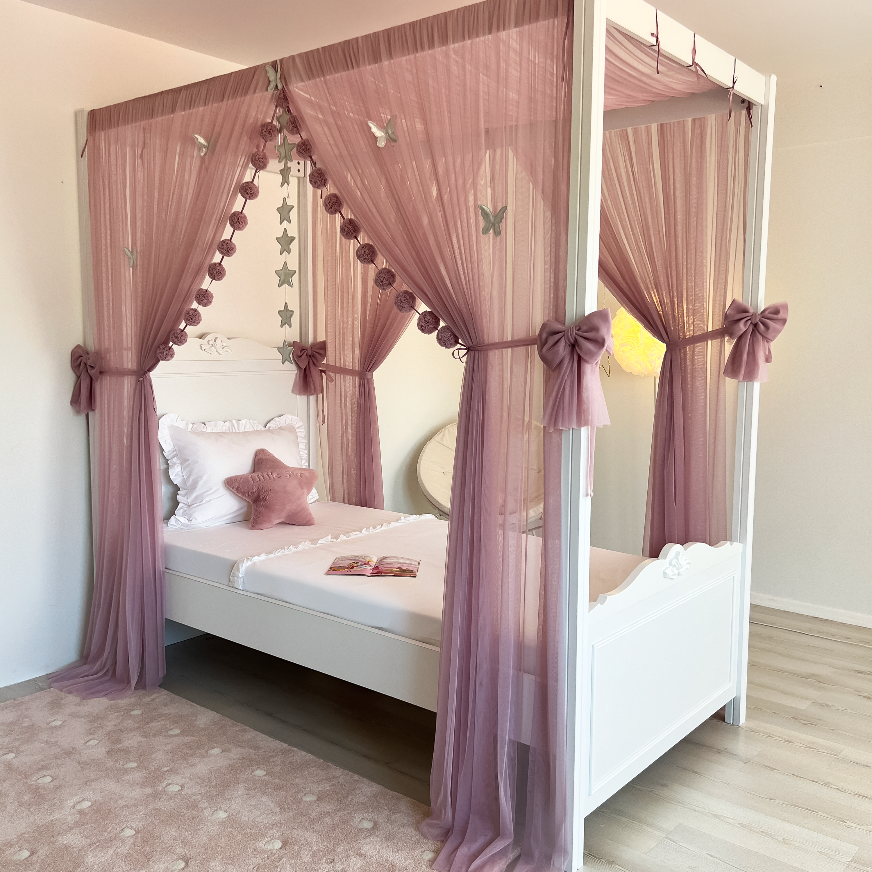 CİBİNLİKİ YATAK BASIC - DUSTY LILAC