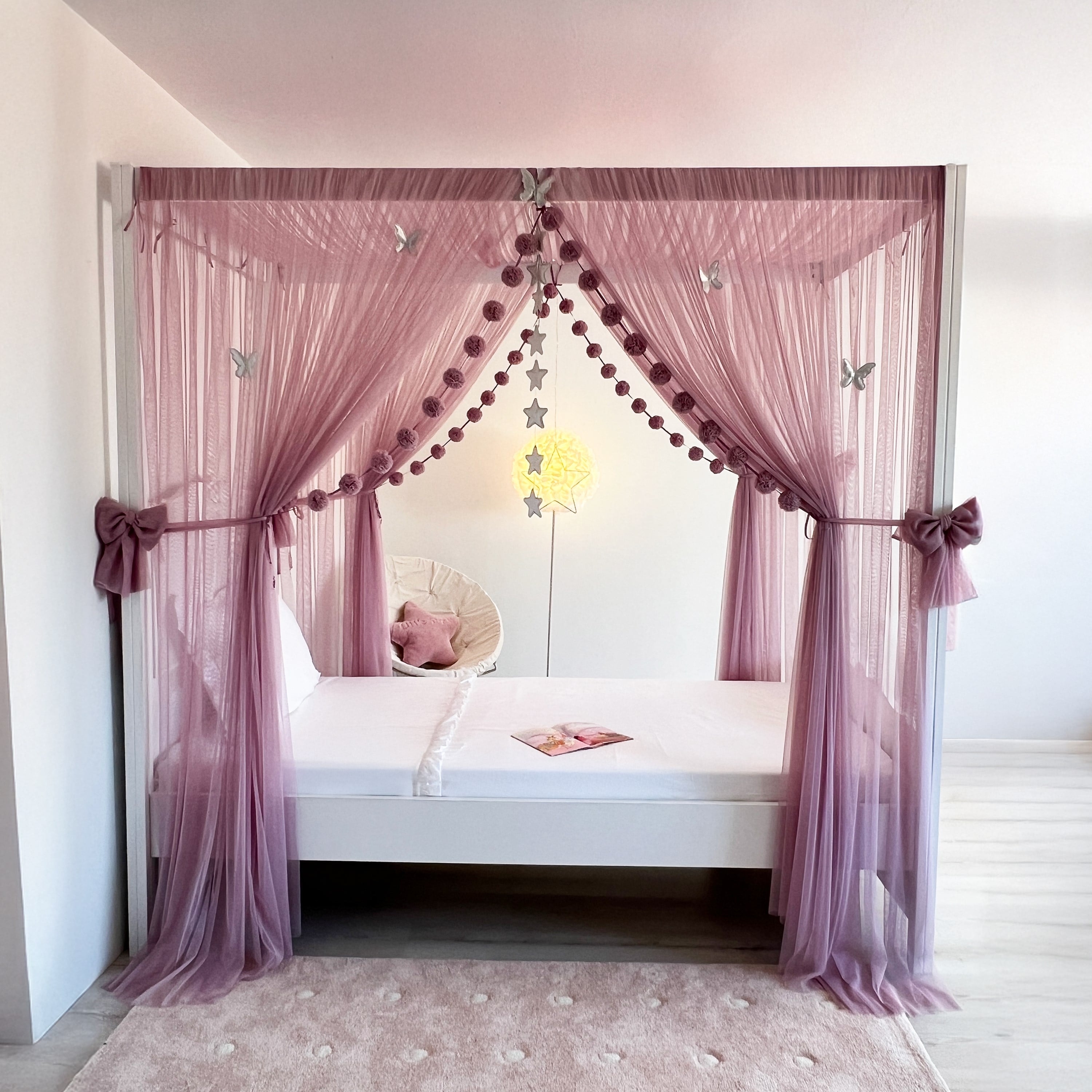 CİBİNLİKİ YATAK BASIC - DUSTY LILAC