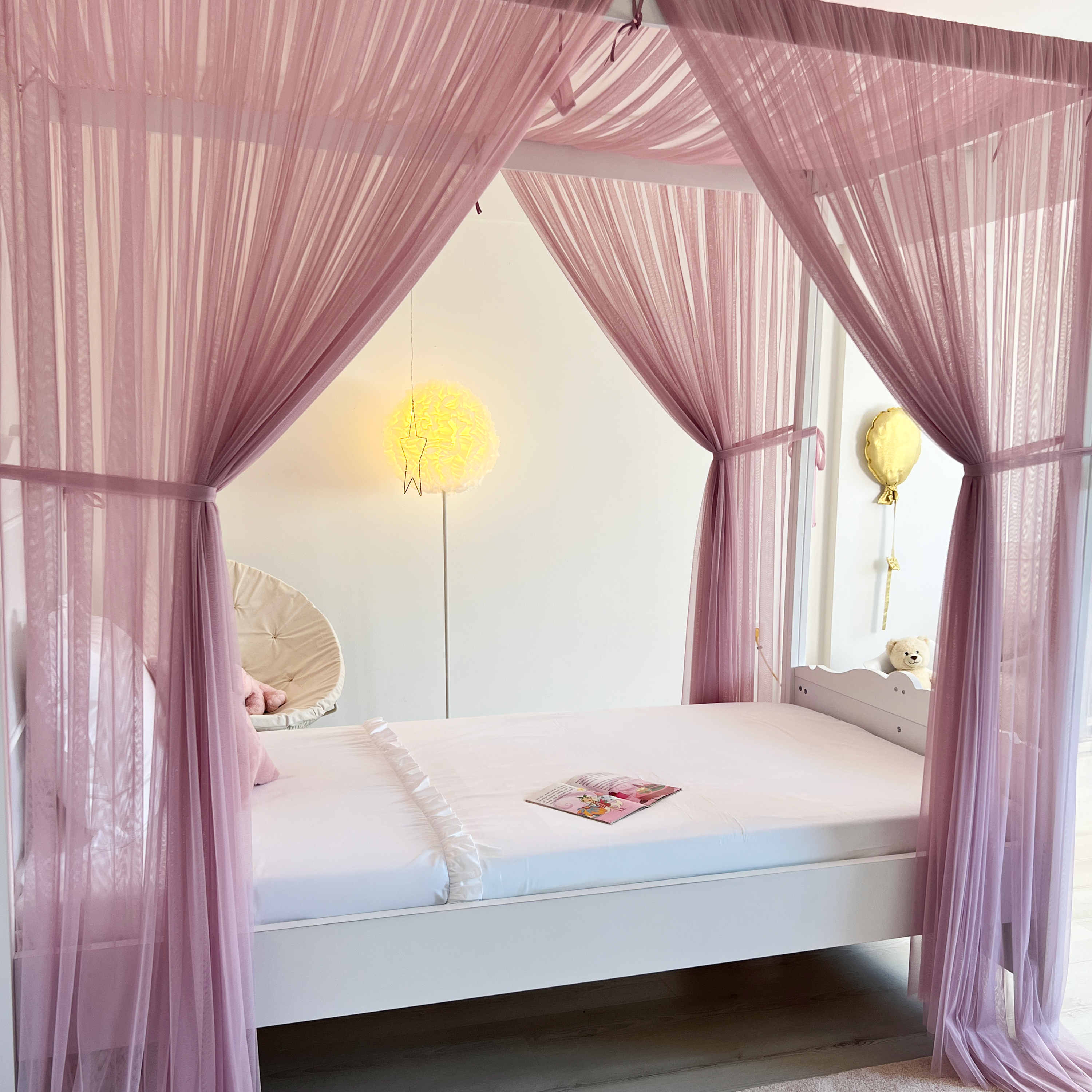 CİBİNLİKİ YATAK BASIC - DUSTY LILAC