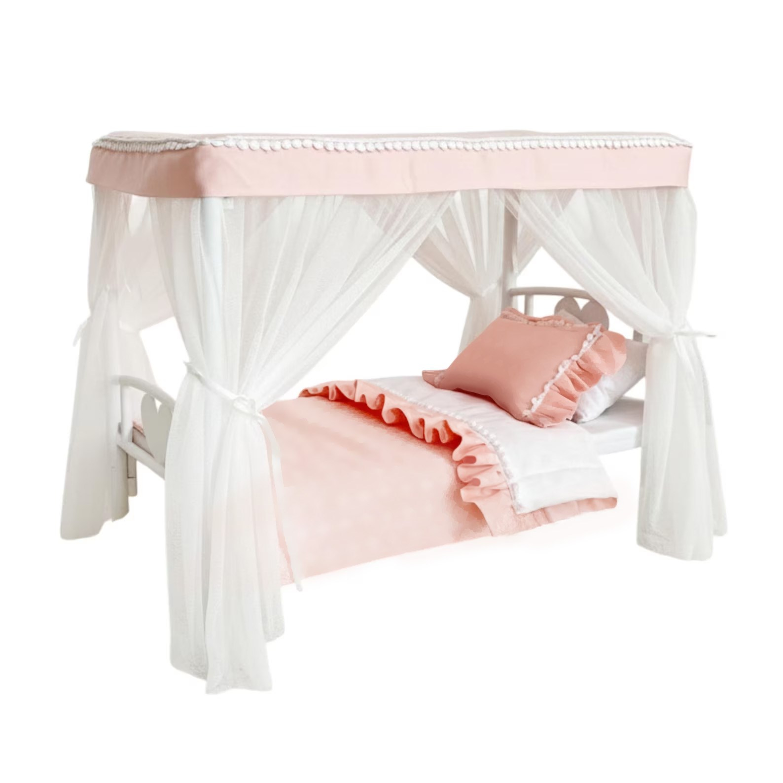 Cibinlikli Oyuncak Yatak-Doll Bed Canopy