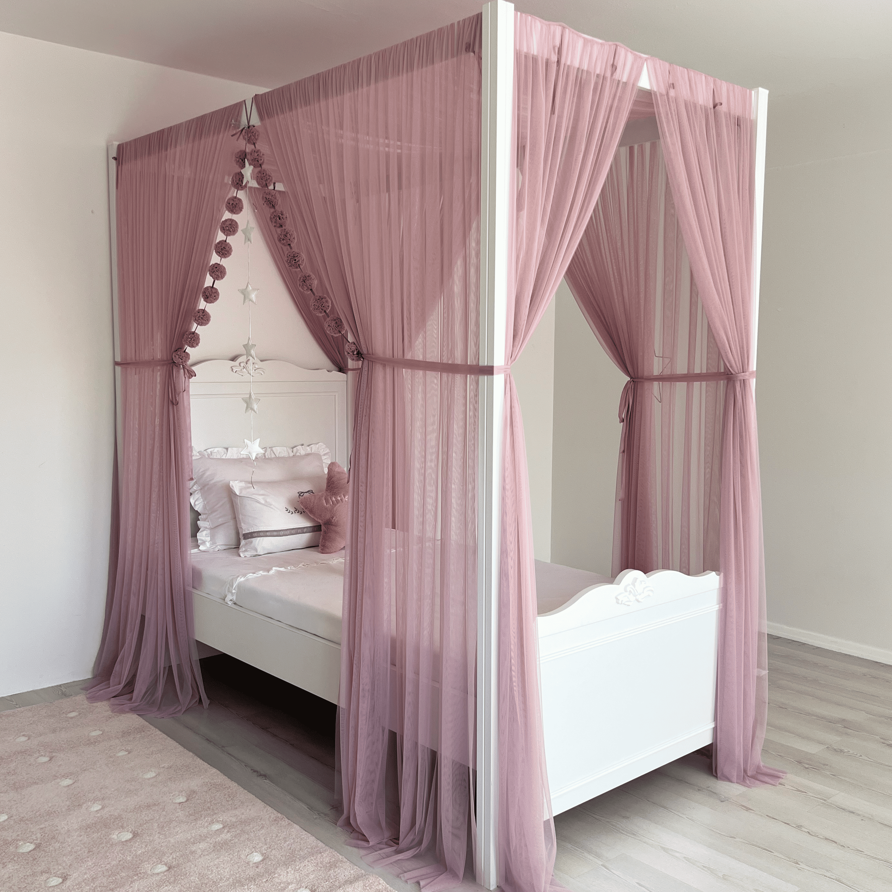 CİBİNLİKLİ YATAK DELUXE - DUSTY LILAC