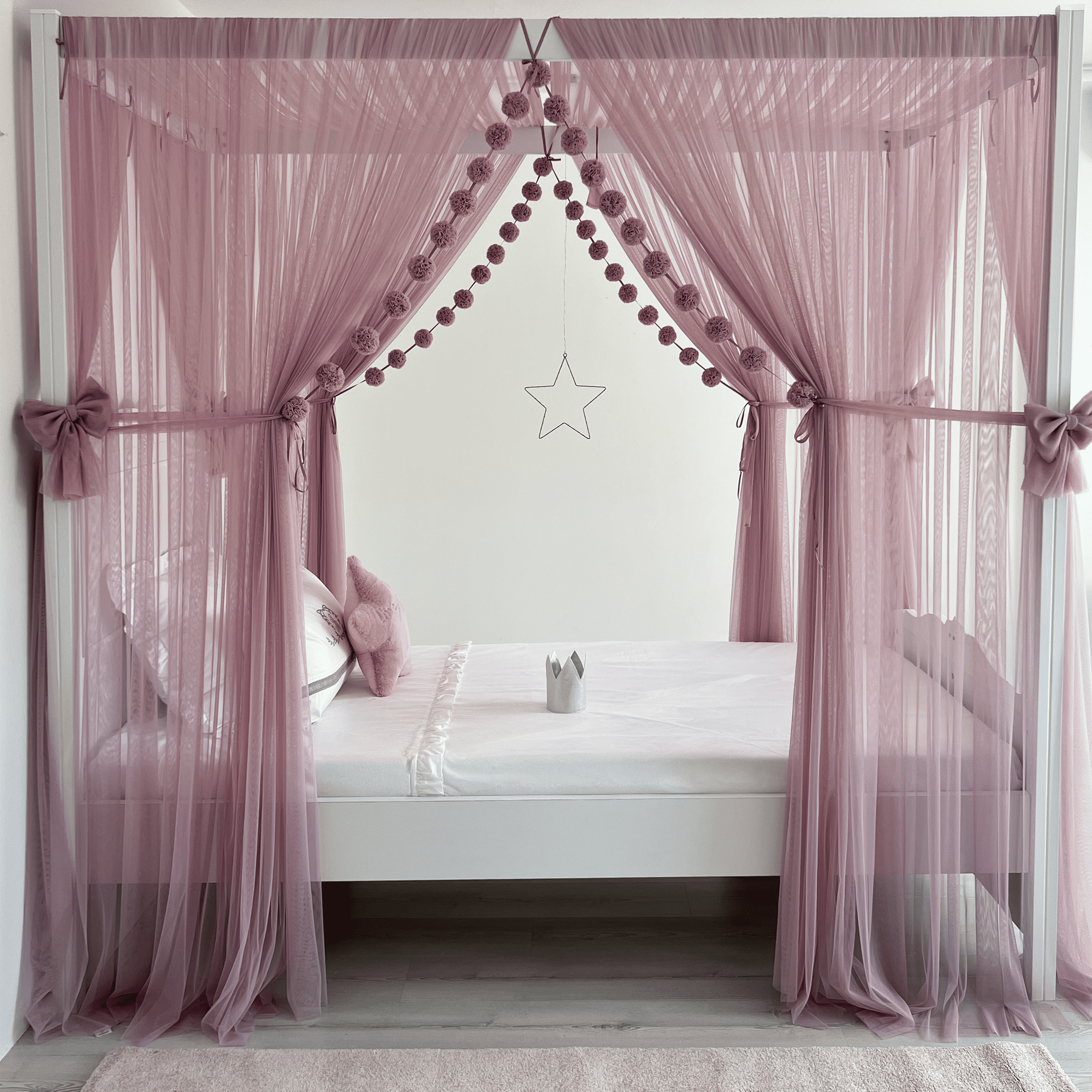 CİBİNLİKLİ YATAK DELUXE - DUSTY LILAC