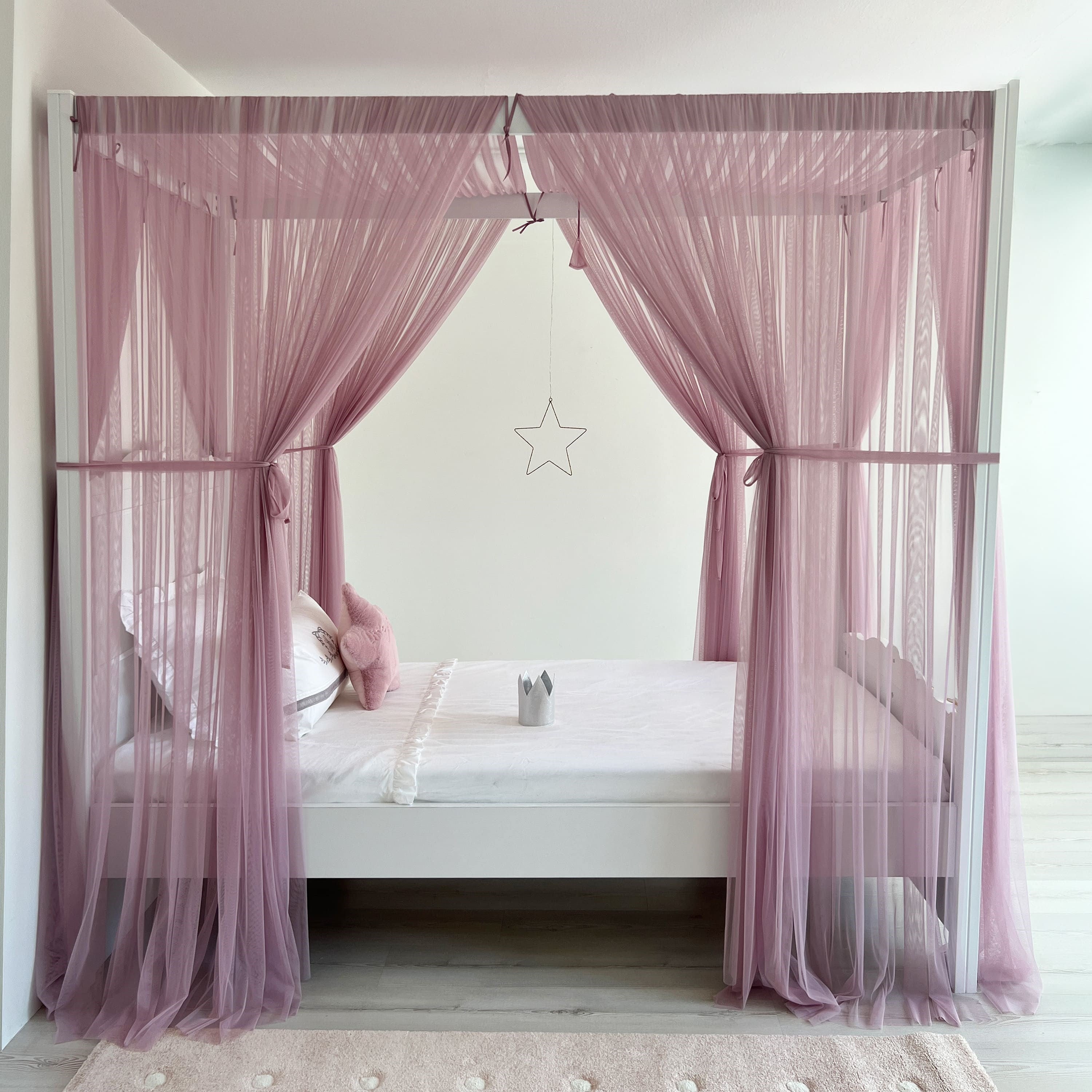 CİBİNLİKLİ YATAK DELUXE - DUSTY LILAC