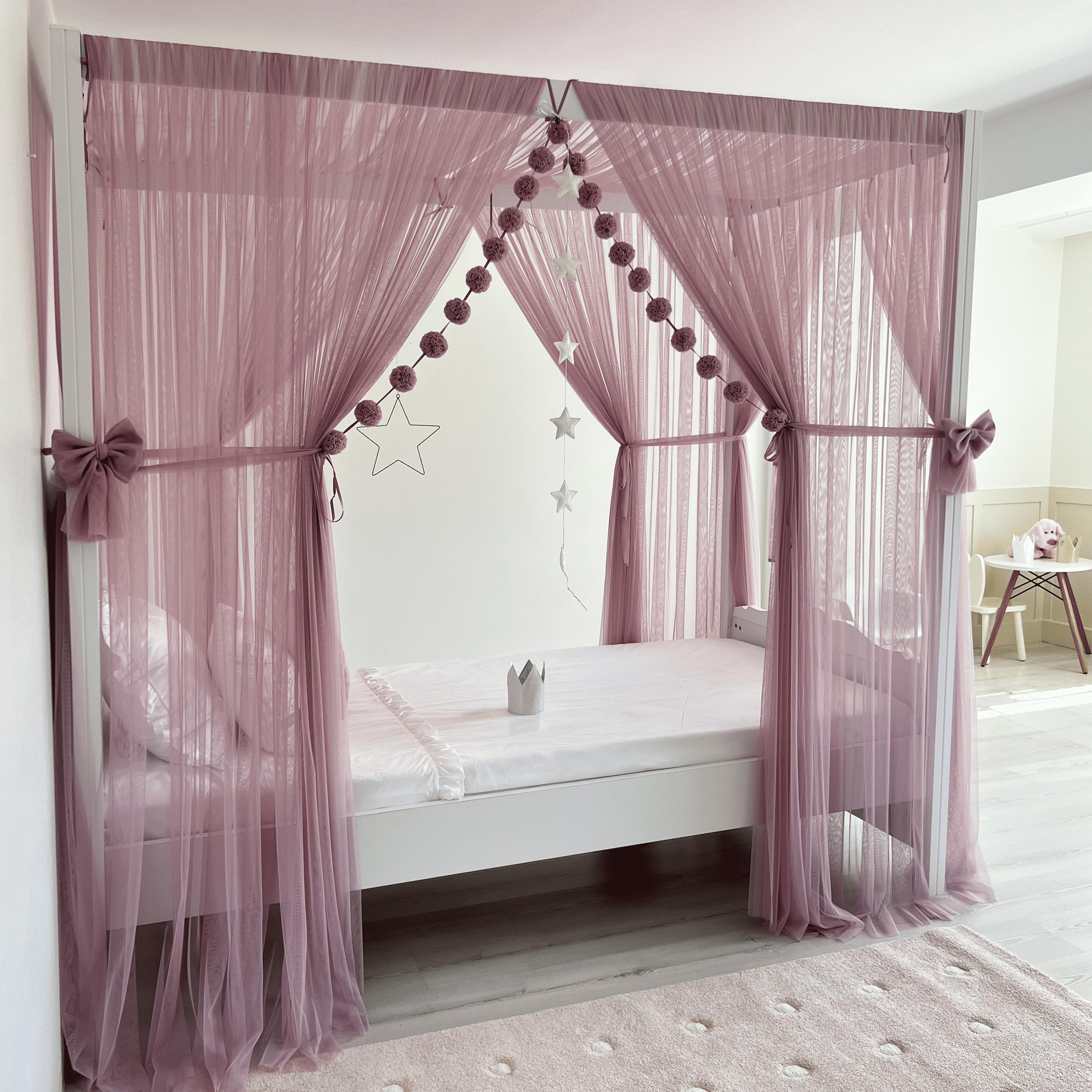 CİBİNLİKLİ YATAK DELUXE - DUSTY LILAC