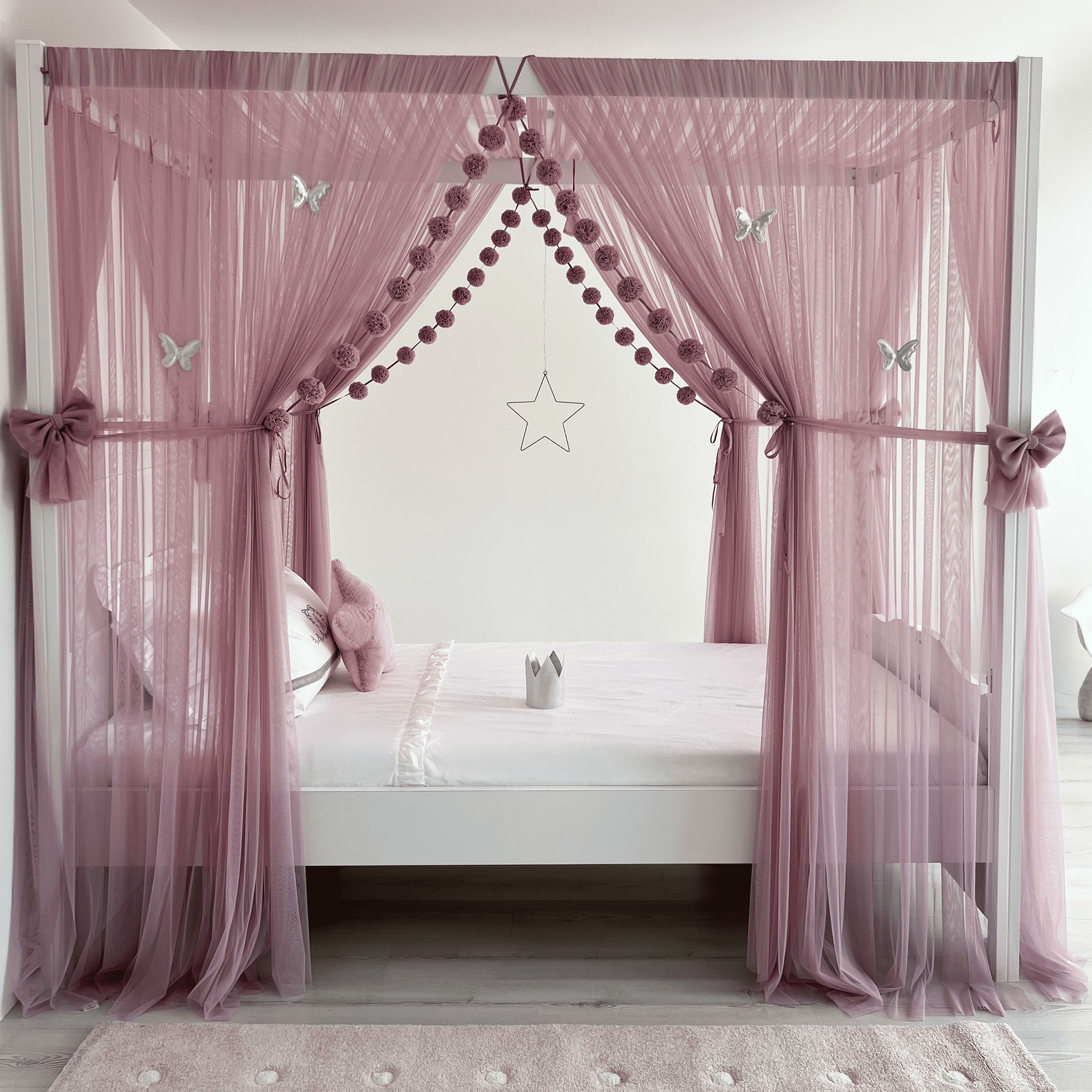 CİBİNLİKLİ YATAK DELUXE - DUSTY LILAC