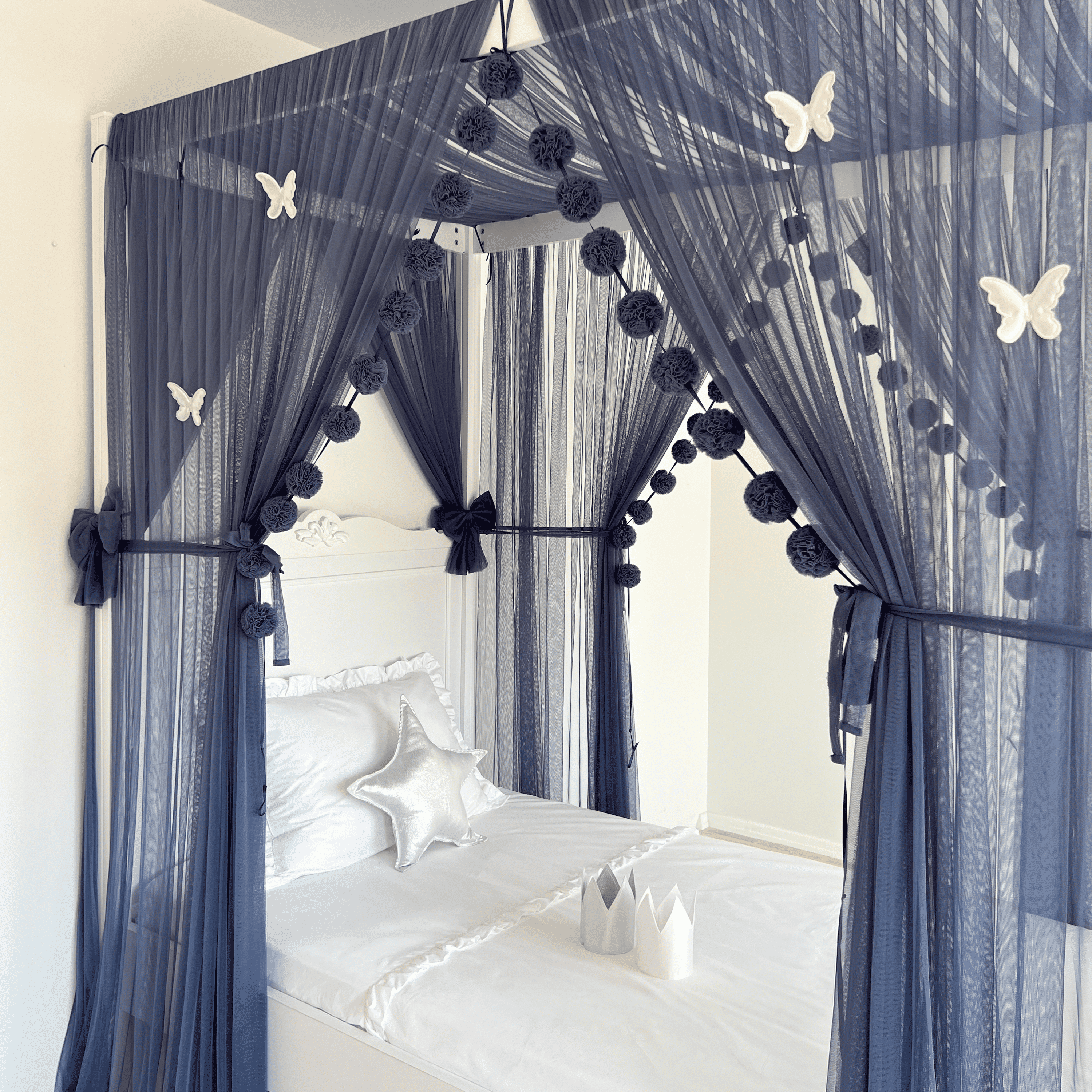 CİBİNLİKLİ YATAK DELUXE - GLAUCOUS BLUE